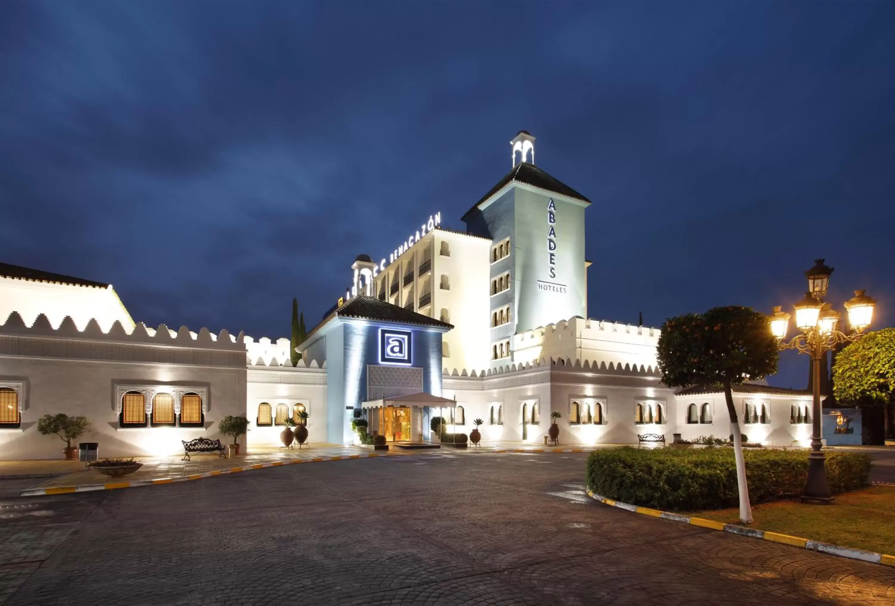 Facade/entrance, Property Building in Hotel Abades Benacazon