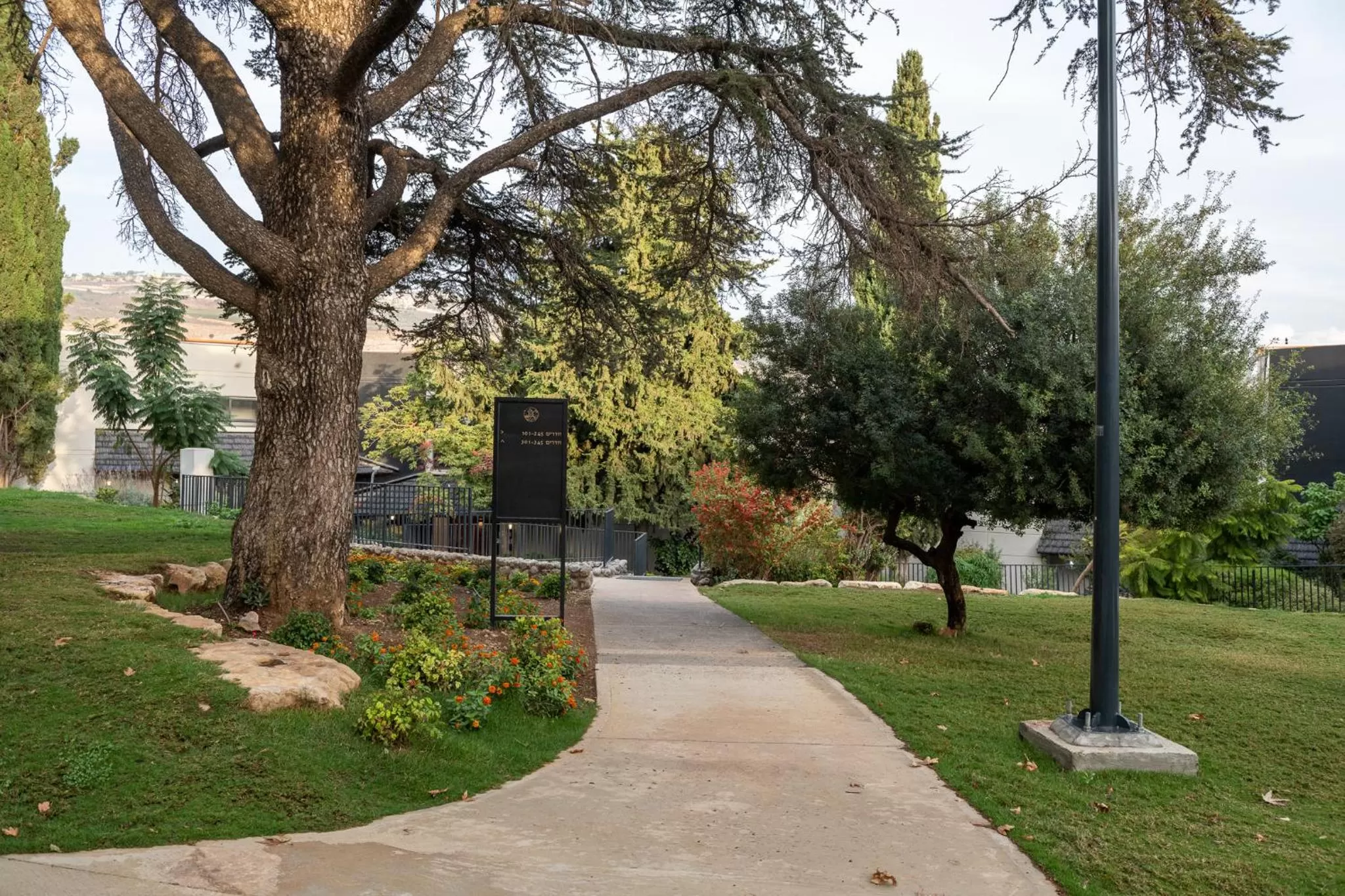 Garden in Kfar Giladi Hotel