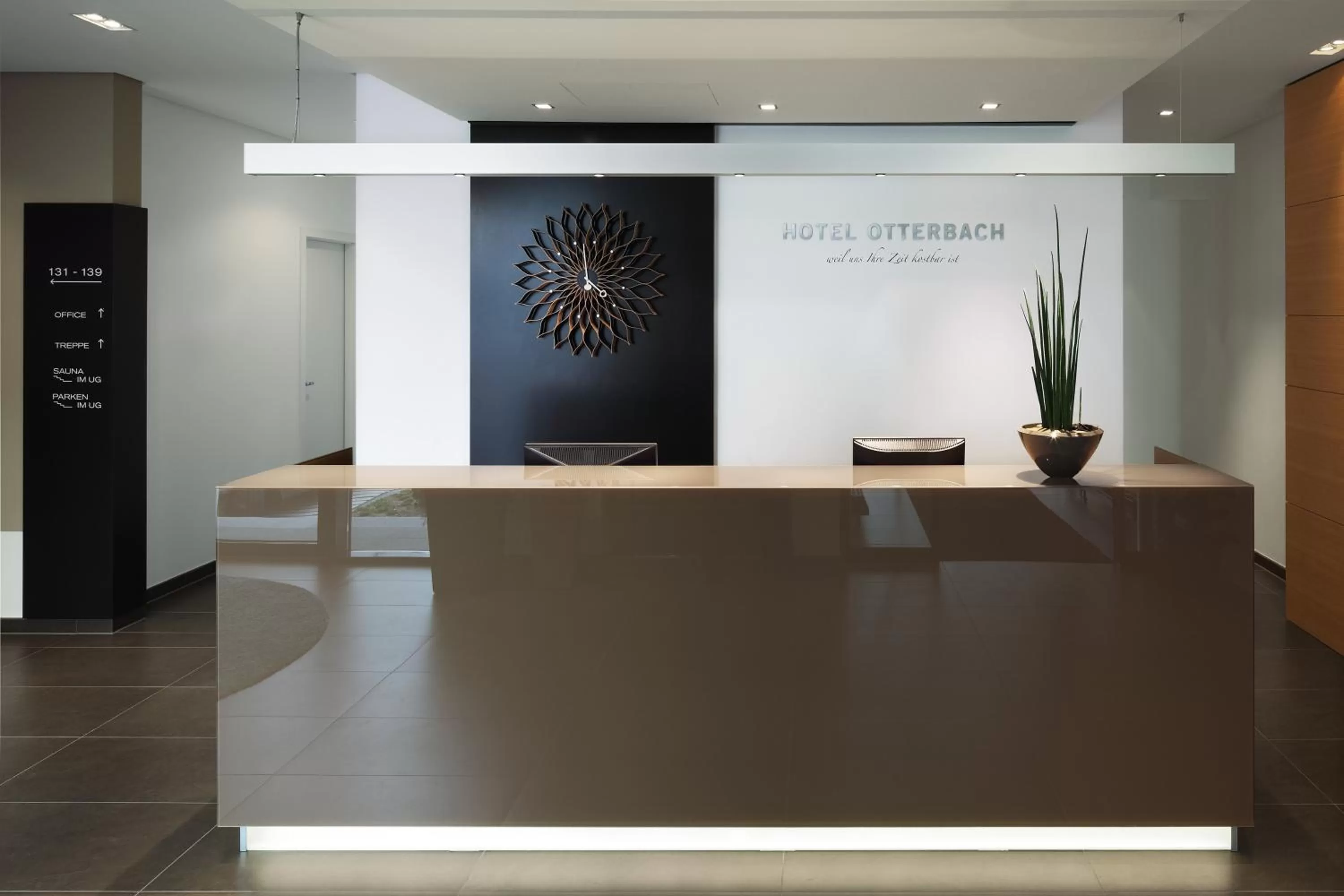 Lobby or reception in Hotel Otterbach