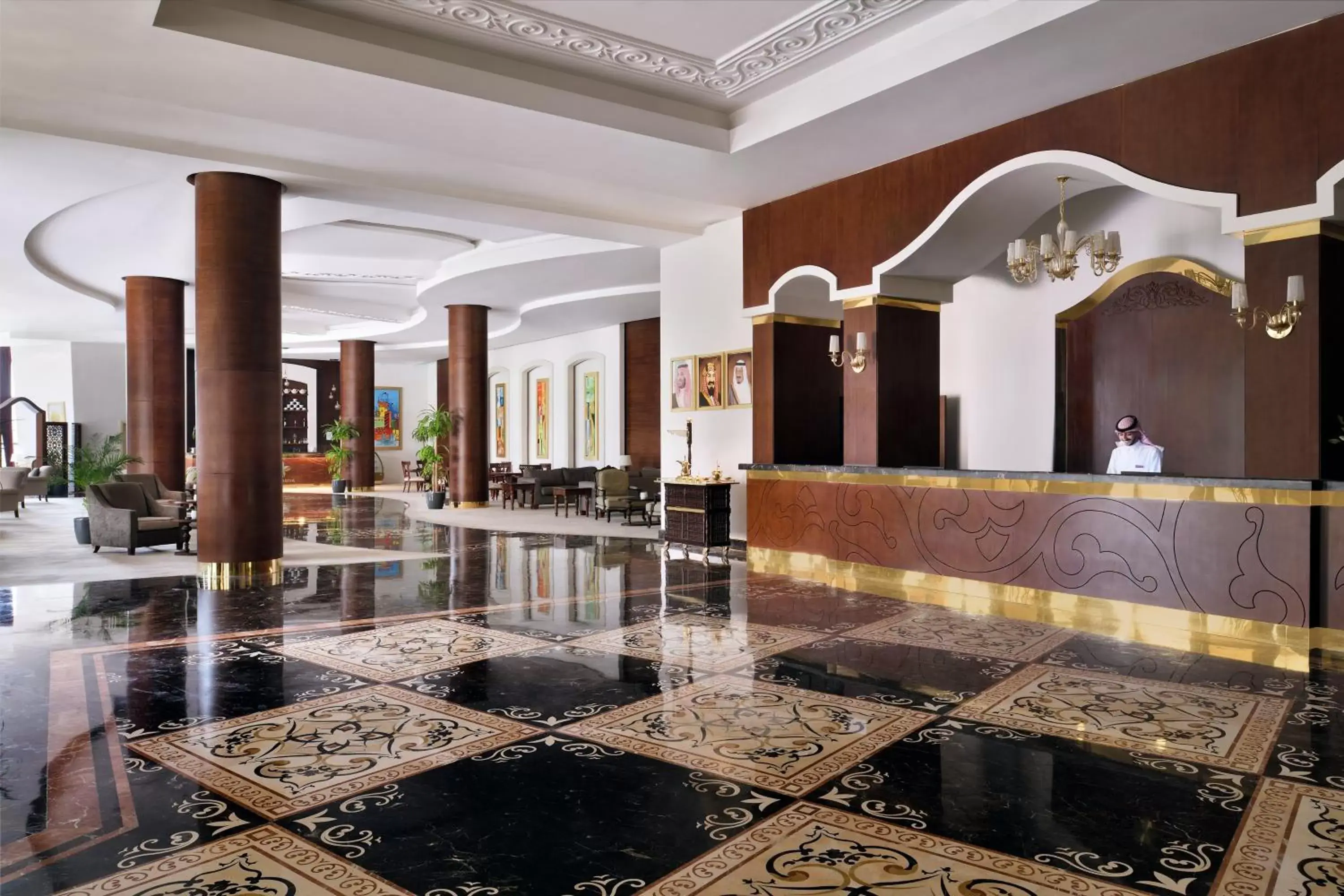 Property building, Lobby/Reception in Crowne Plaza Riyadh Al Waha, an IHG Hotel