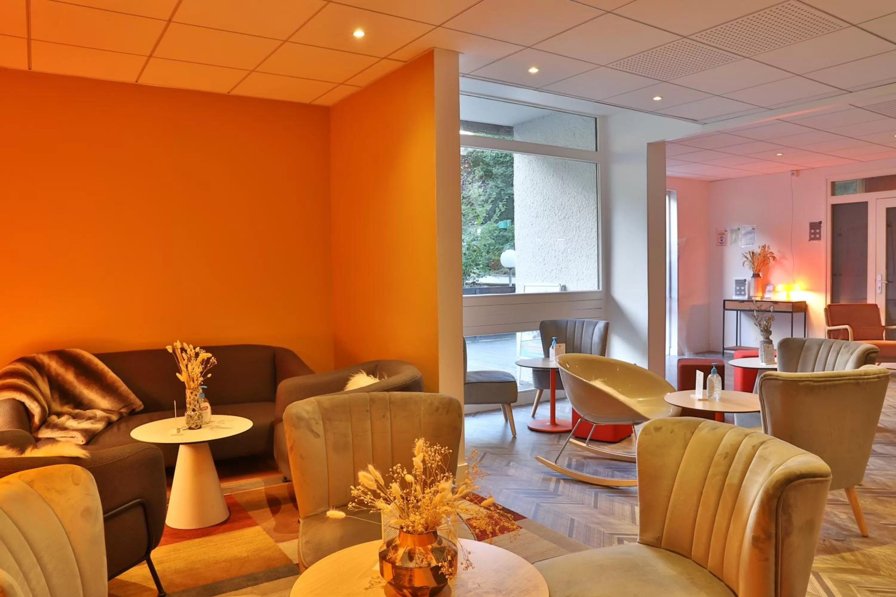 Living room in SOWELL HOTELS Mont Blanc et SPA