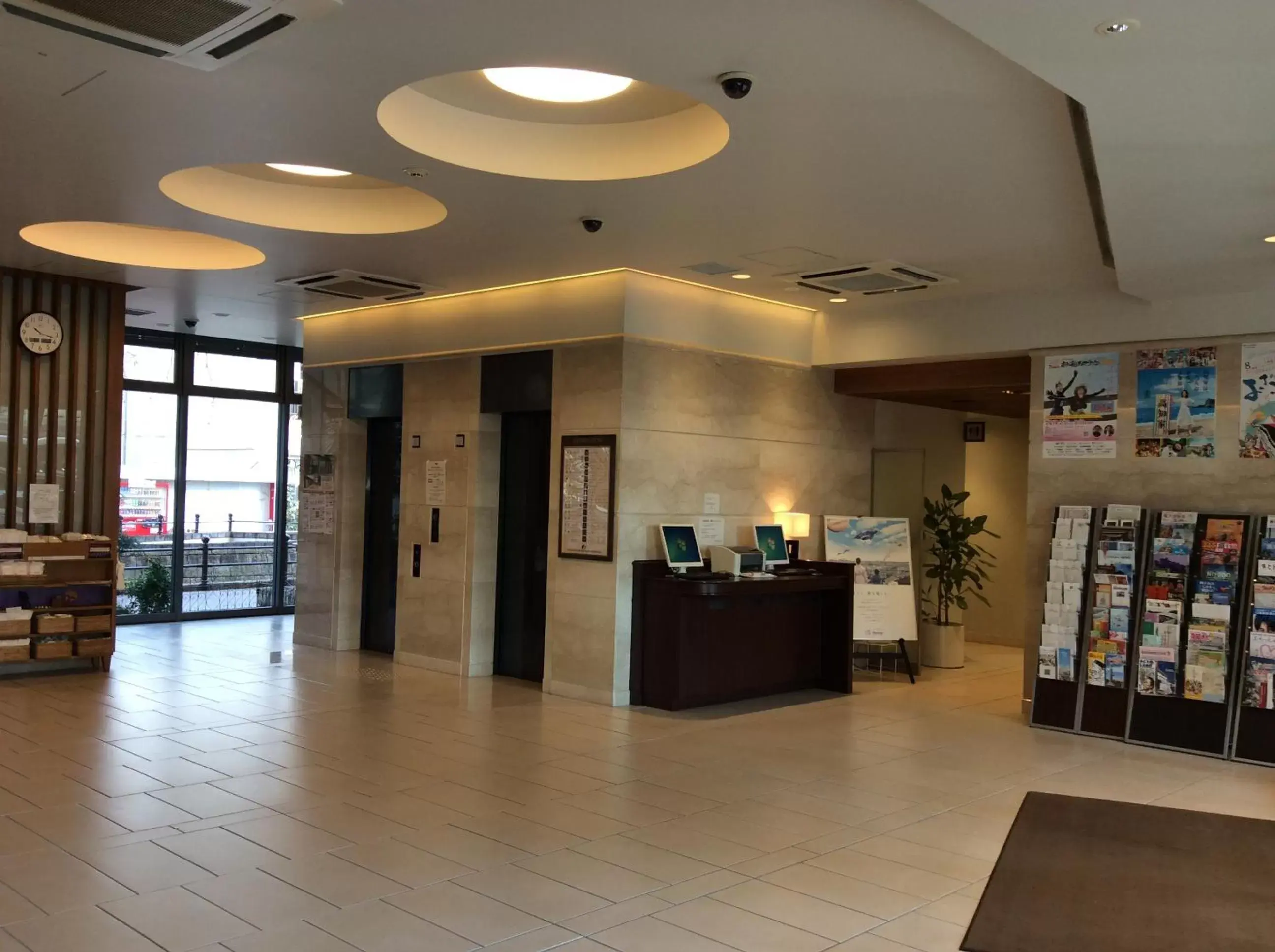 Lobby or reception, Lobby/Reception in Nishitetsu Inn Kochi Harimayabashi