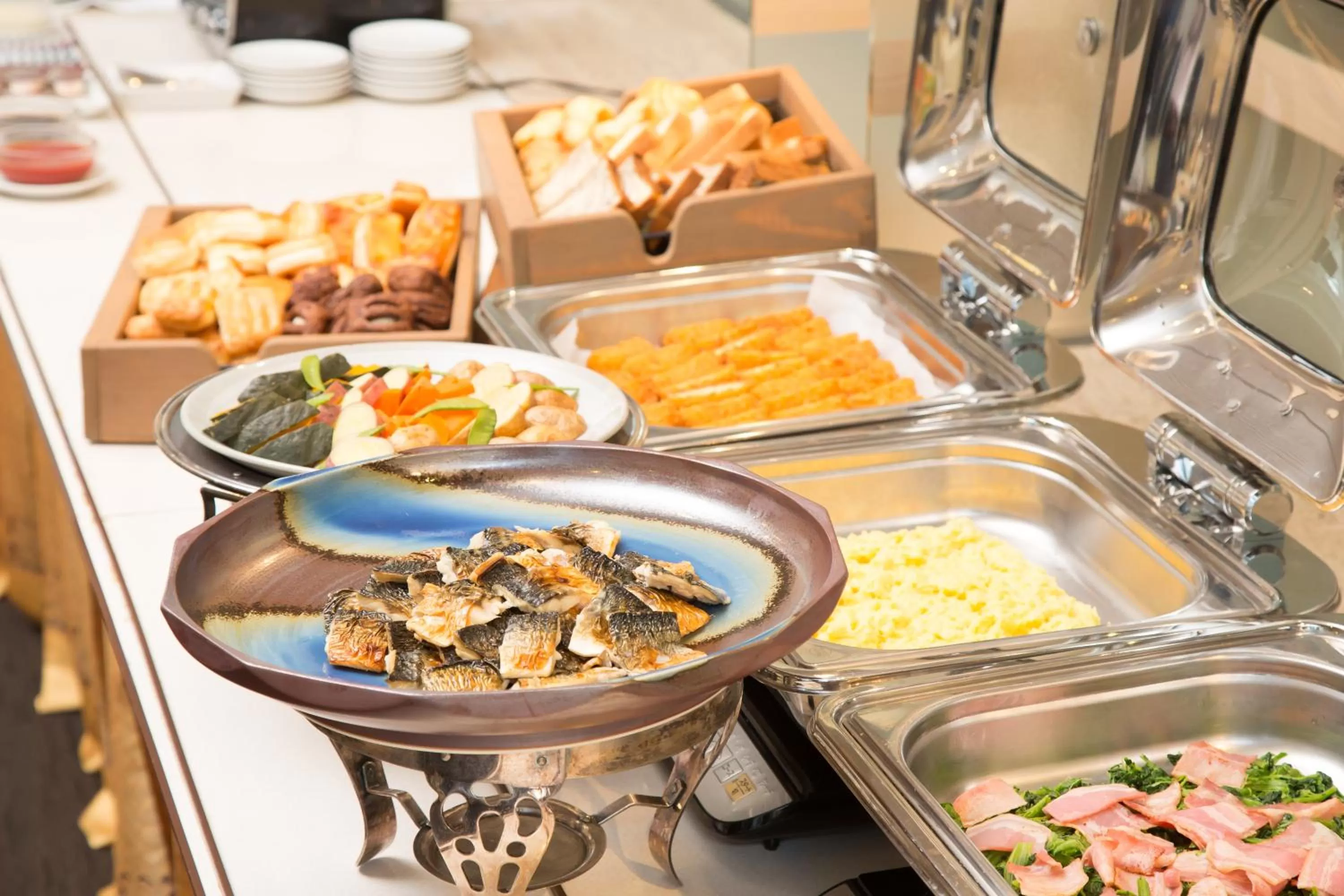 Buffet breakfast in Quintessa Hotel Ogaki
