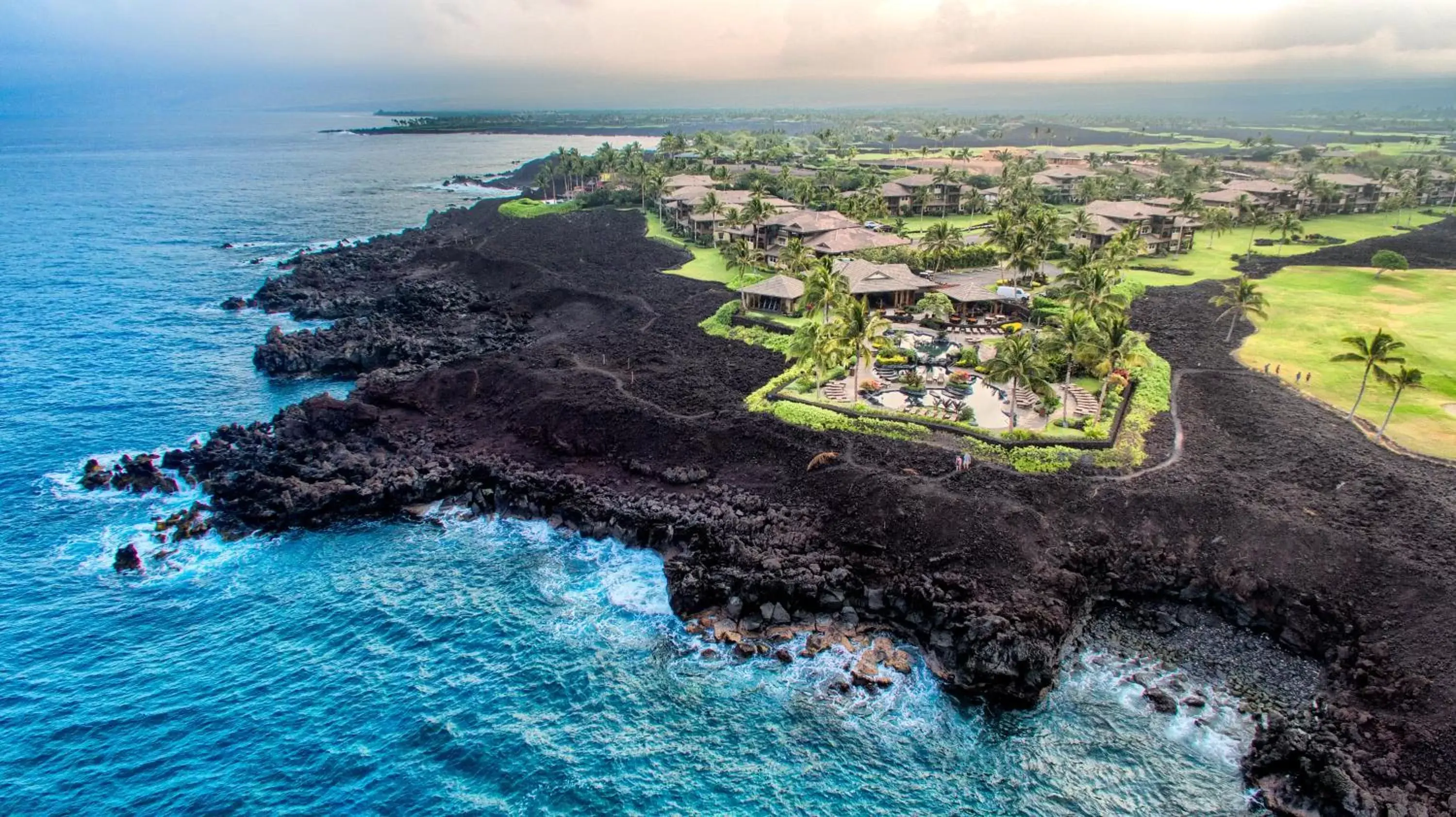 Bird's eye view, Bird's-eye View in Castle Halii Kai at Waikoloa