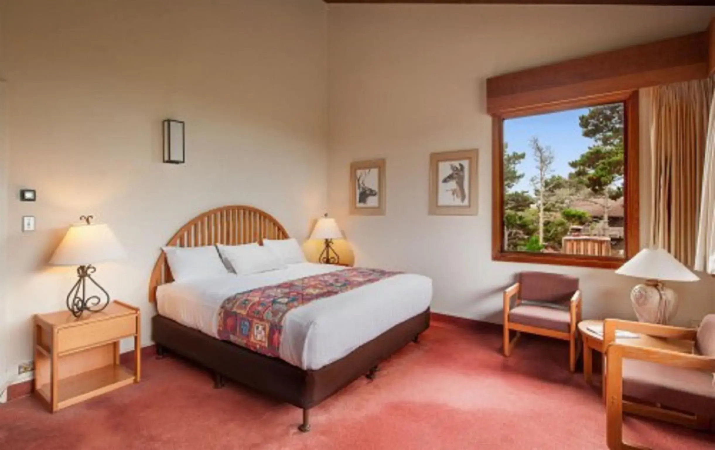 Bed in Asilomar Conference Grounds