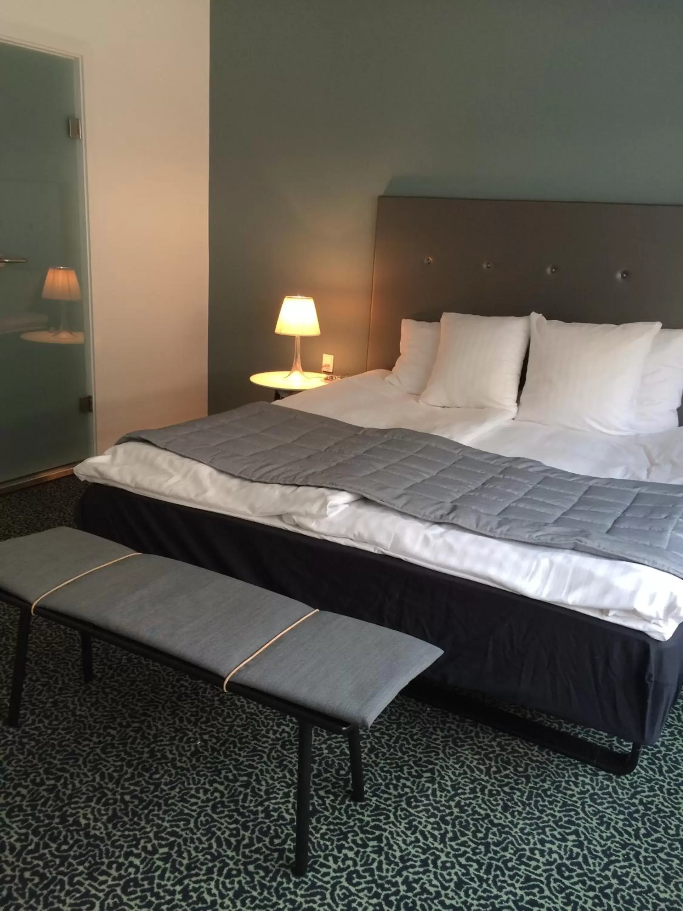 Bed in Glostrup Park Hotel