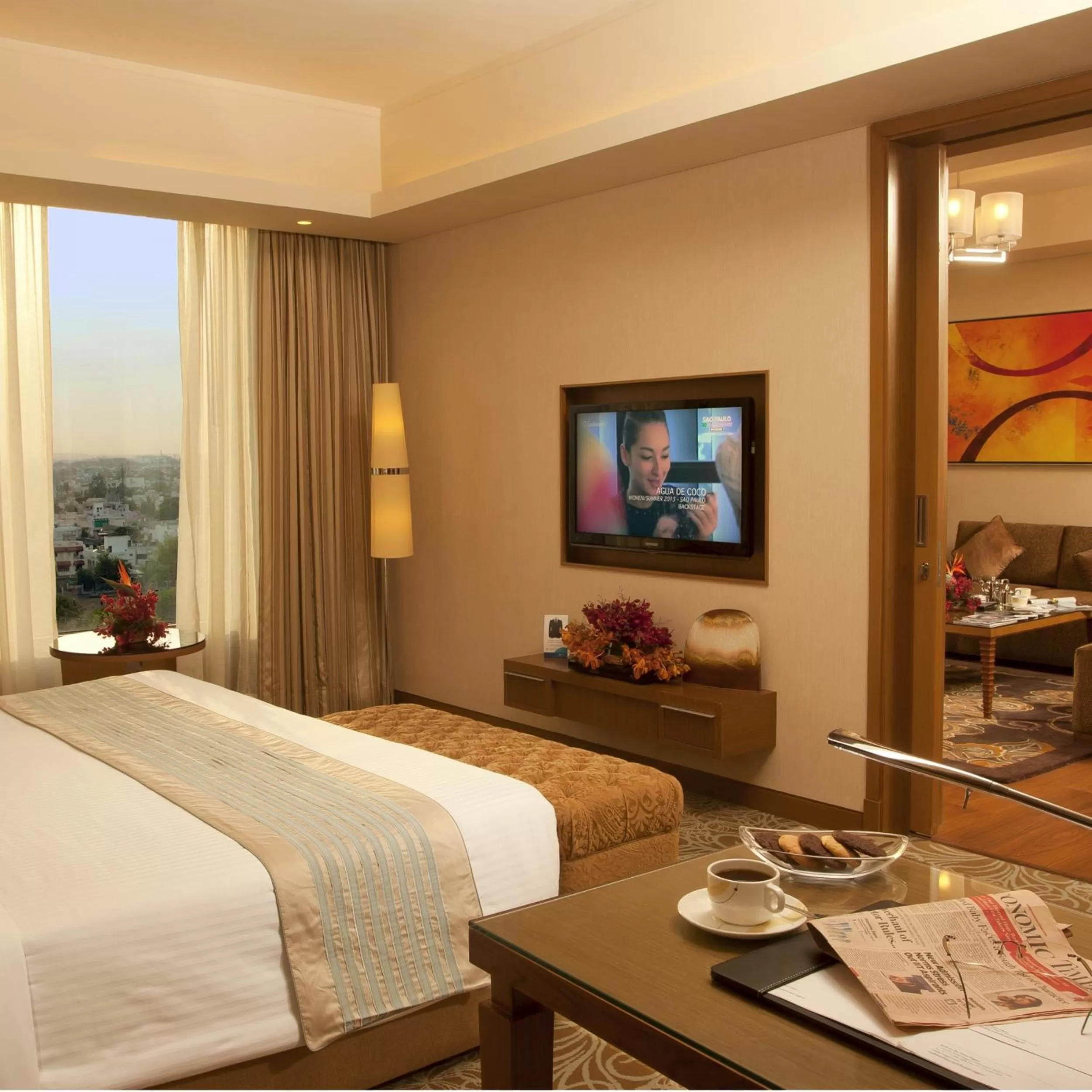 Day, Bed in Radisson Blu Hotel, Nagpur