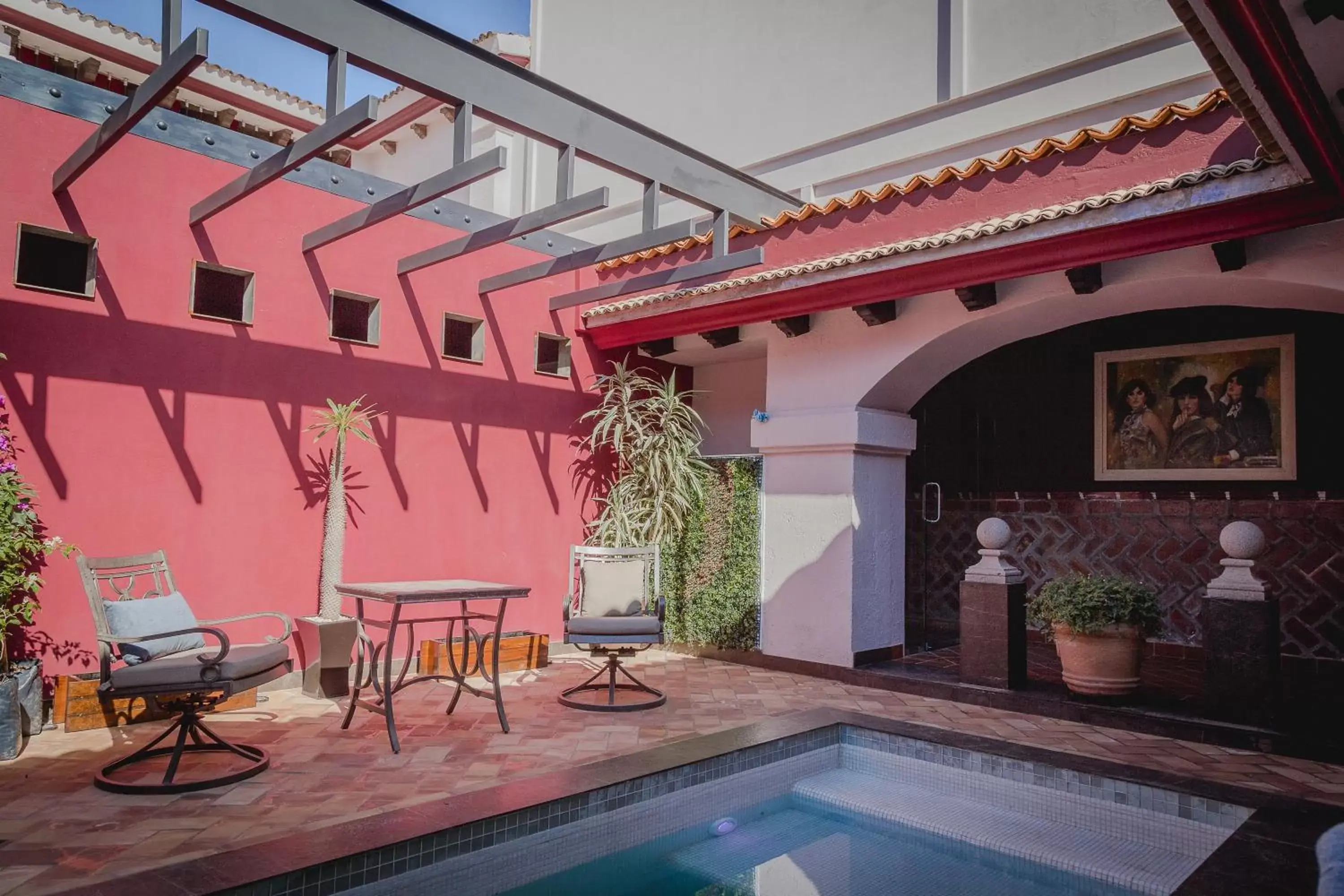 Swimming pool in Casa Eva Hotel Boutique & Spa Swimming pool in Casa Eva Hotel Boutique & Spa