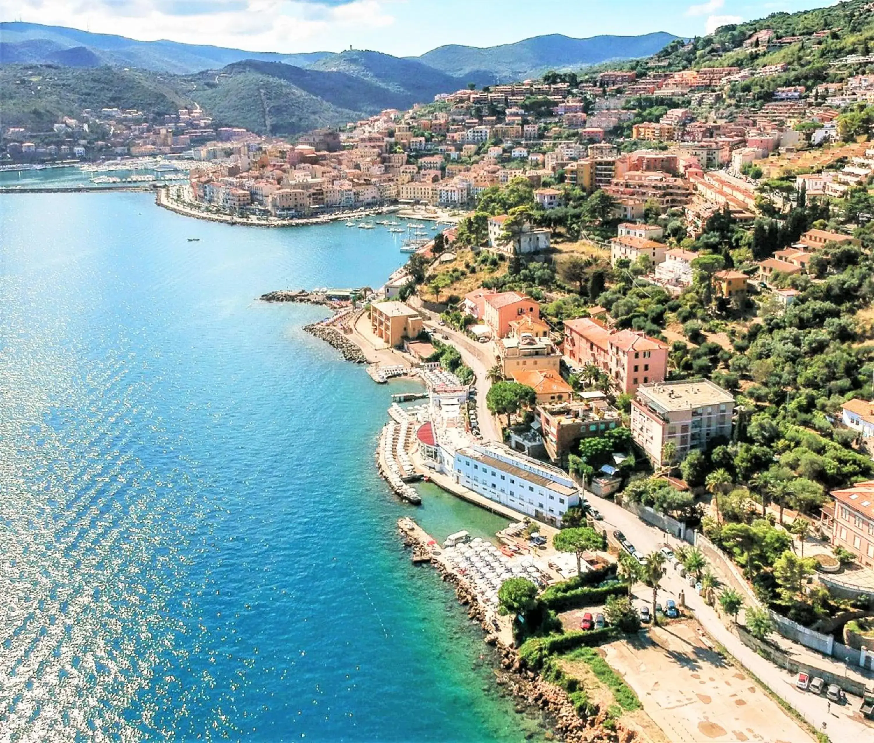 Bird's eye view, Bird's-eye View in Hotel La Caletta