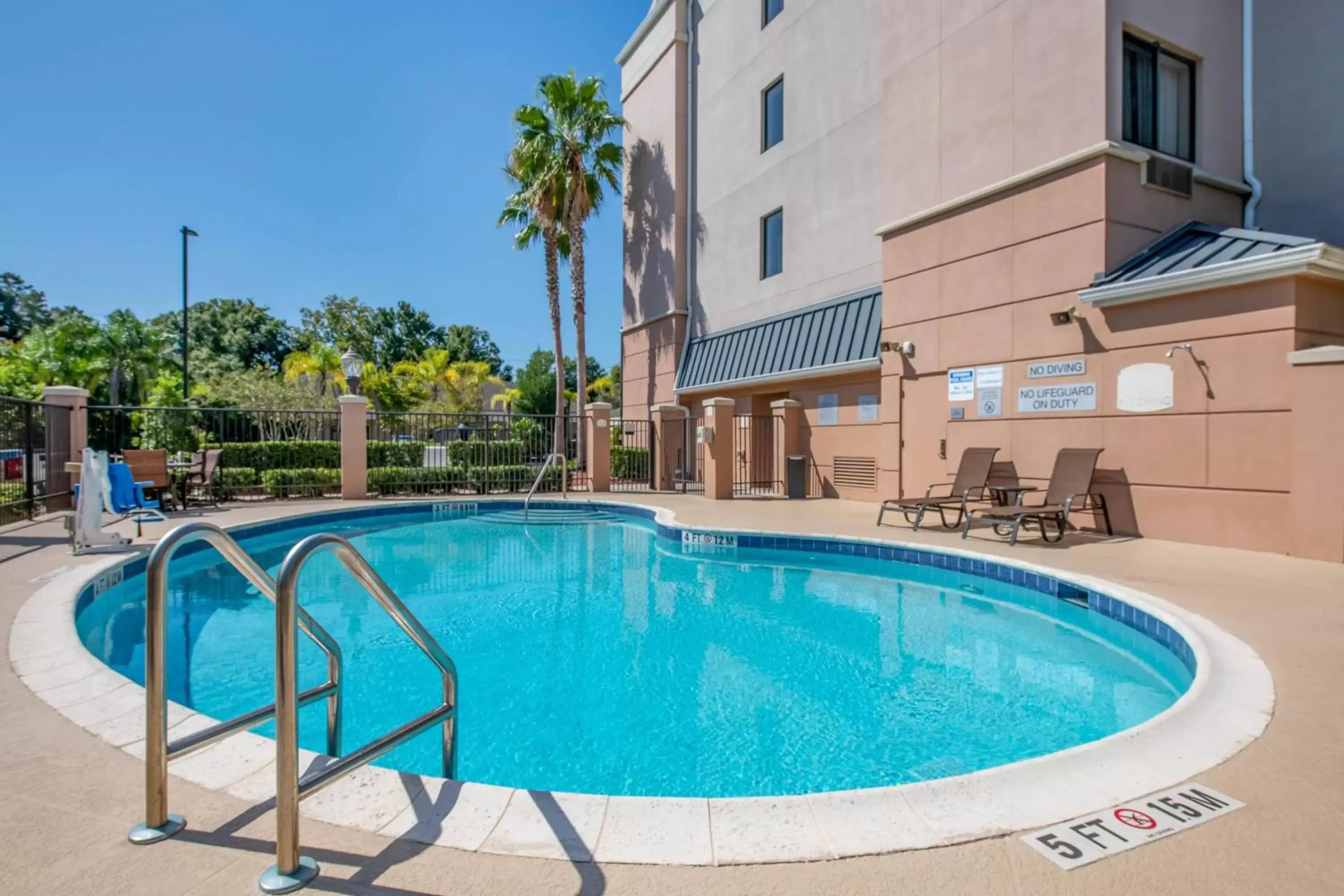 Swimming Pool in Fairfield Inn and Suites Holiday Tarpon Springs