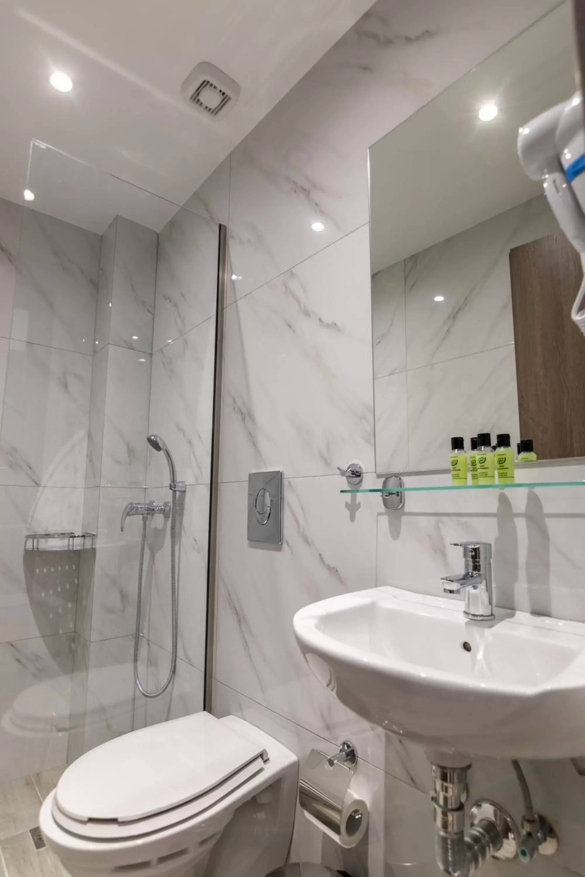 Shower, Bathroom in New Amaryllis Hotel