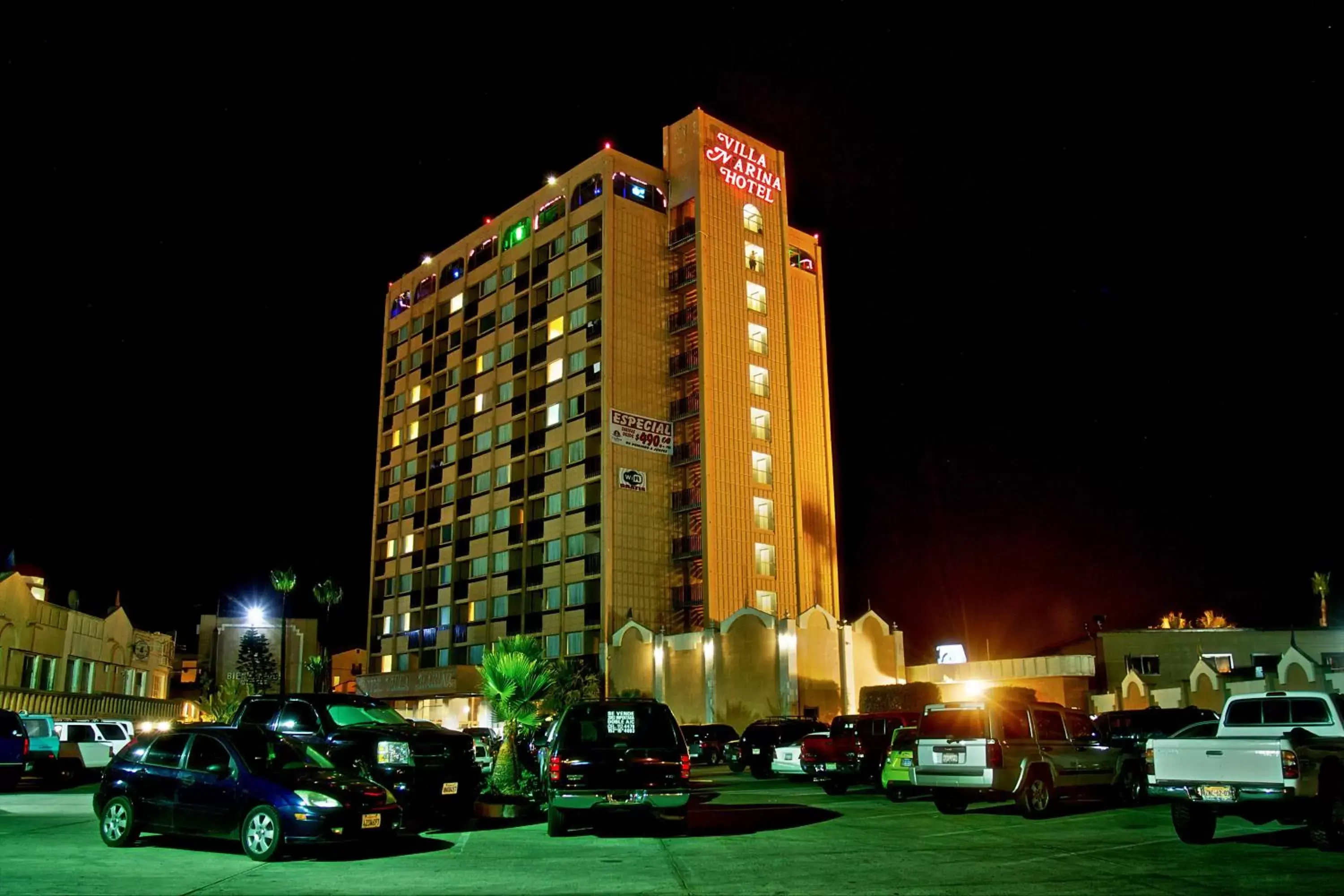 Facade/entrance, Property Building in Hotel Villa Marina