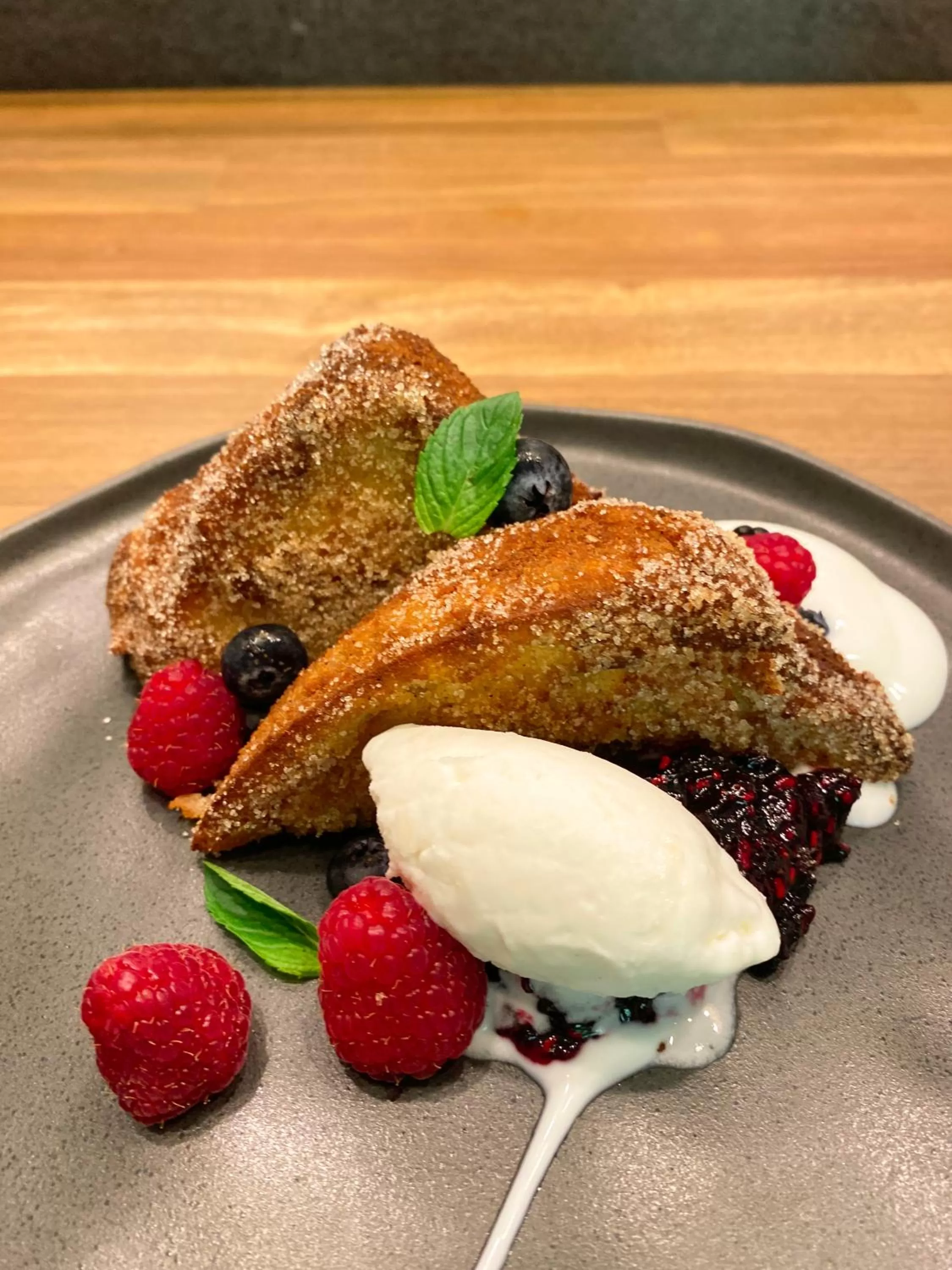 Continental breakfast in Hotel Shibari - Restaurant & Cenote Club