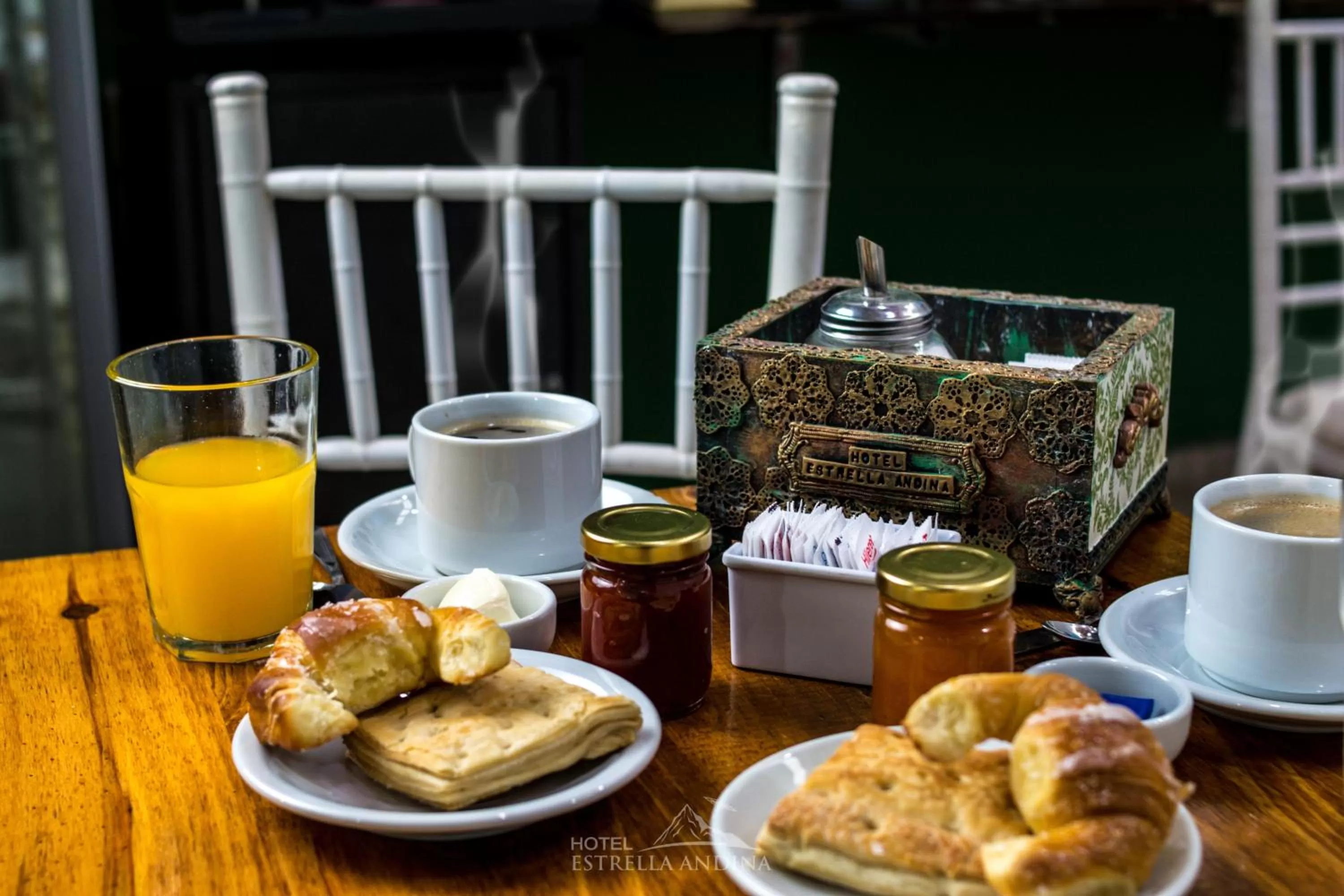 Breakfast in Hotel Estrella Andina