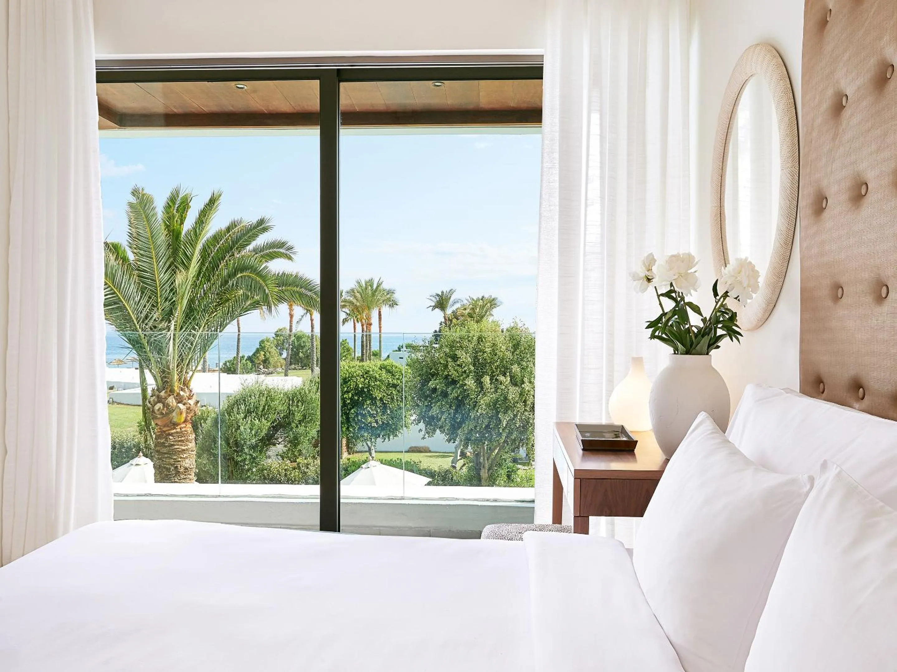 View (from property/room), Bed in Amirandes, A Grecotel Resort to Live