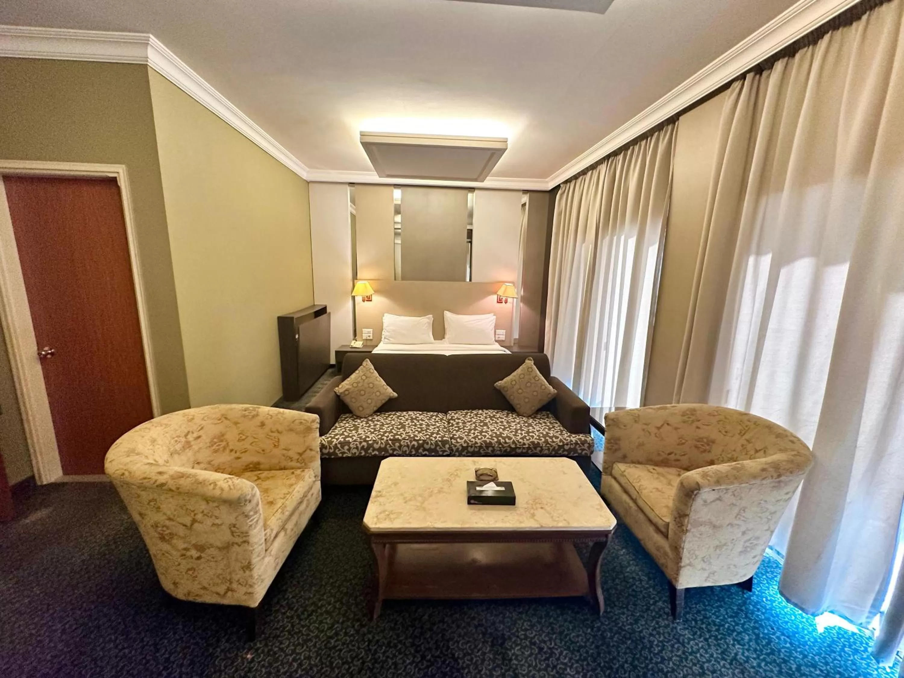 Seating area, Bed in Padova Hotel