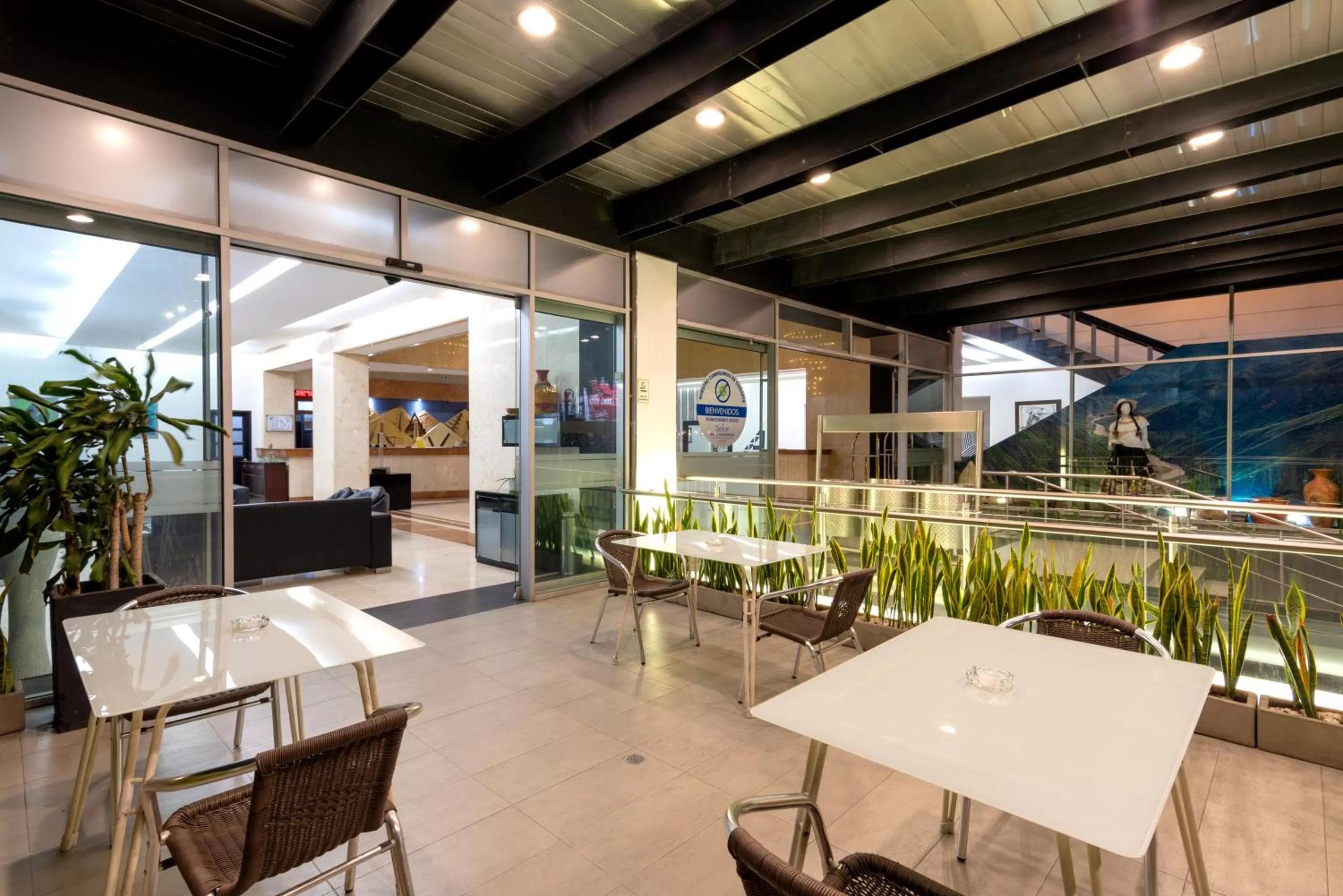Lobby or reception in Hotel Chicamocha