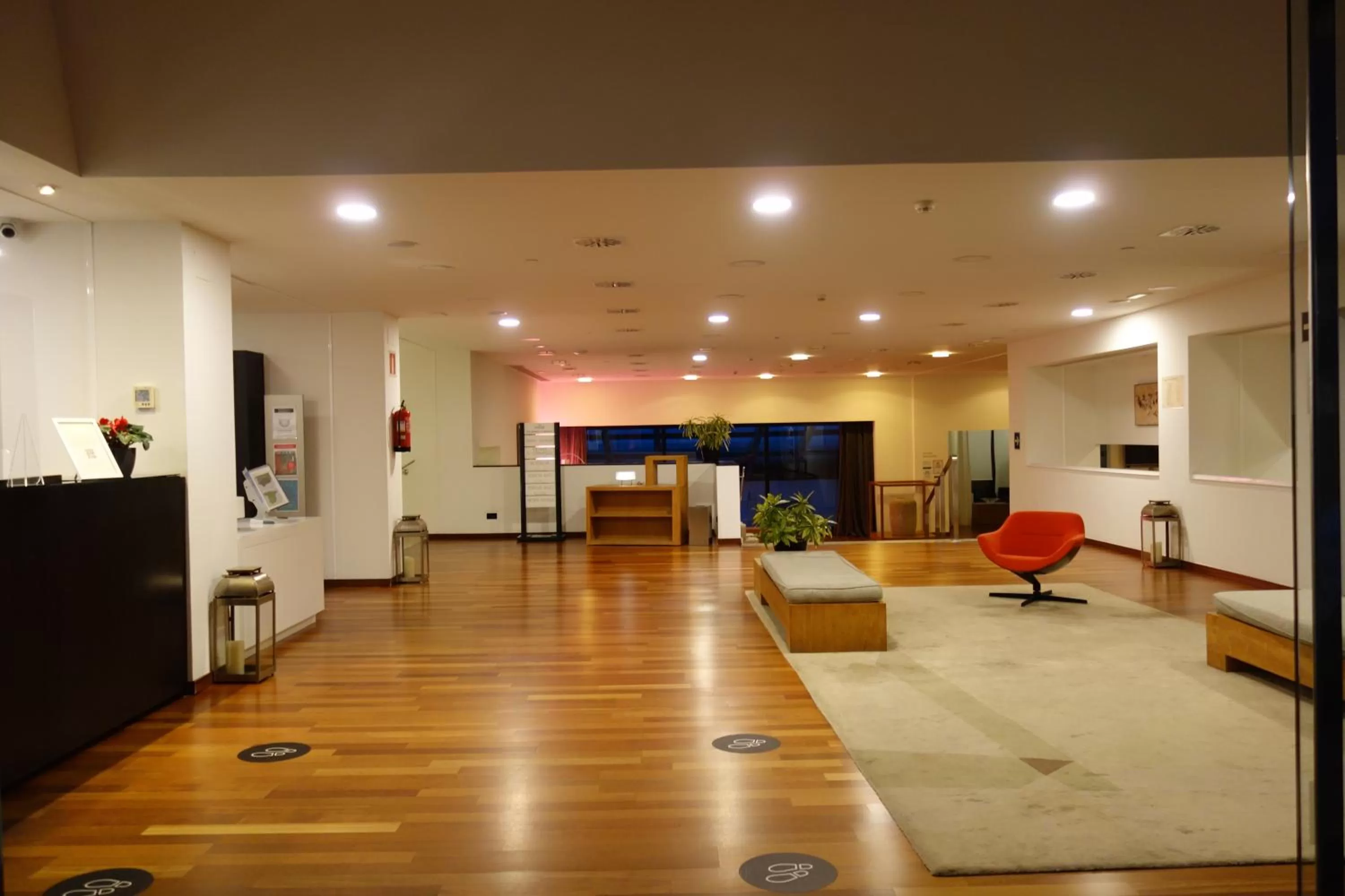 Lobby or reception in Parador de Antequera