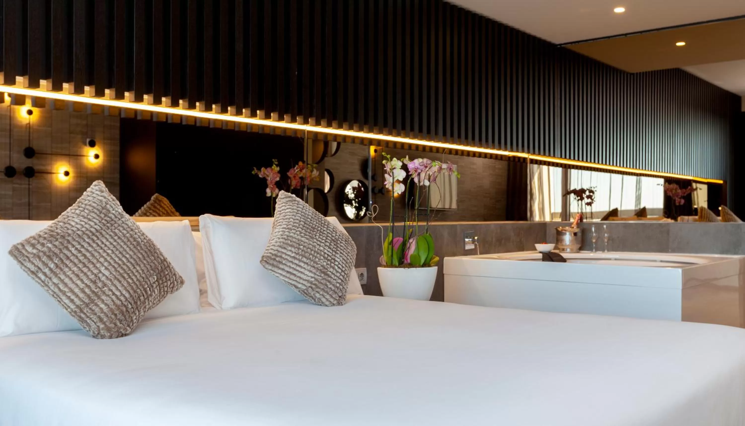 Bedroom, Bed in Hotel SB BCN Events 4* Sup