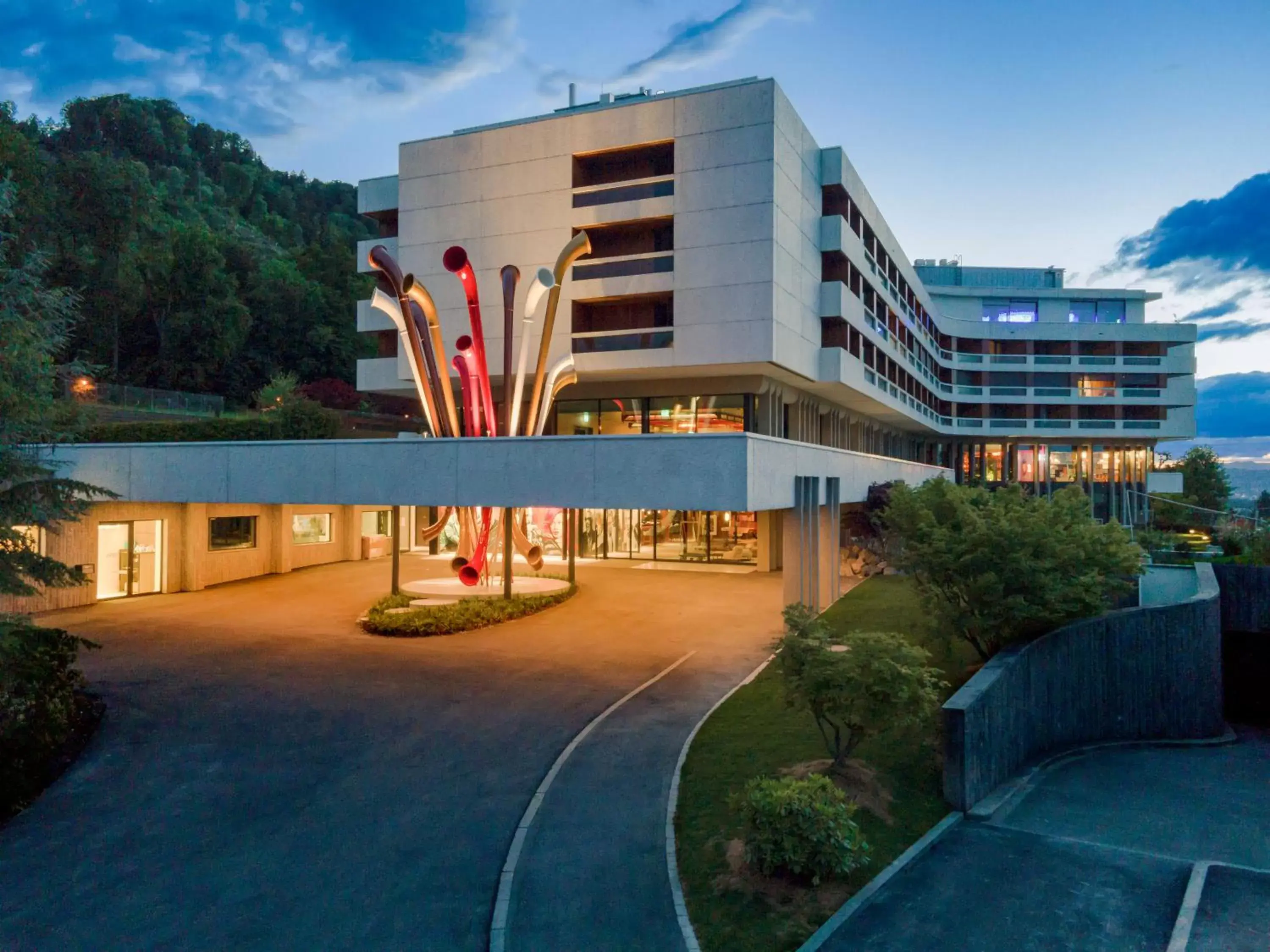 Facade/entrance, Property Building in FIVE Zurich - Luxury City Resort