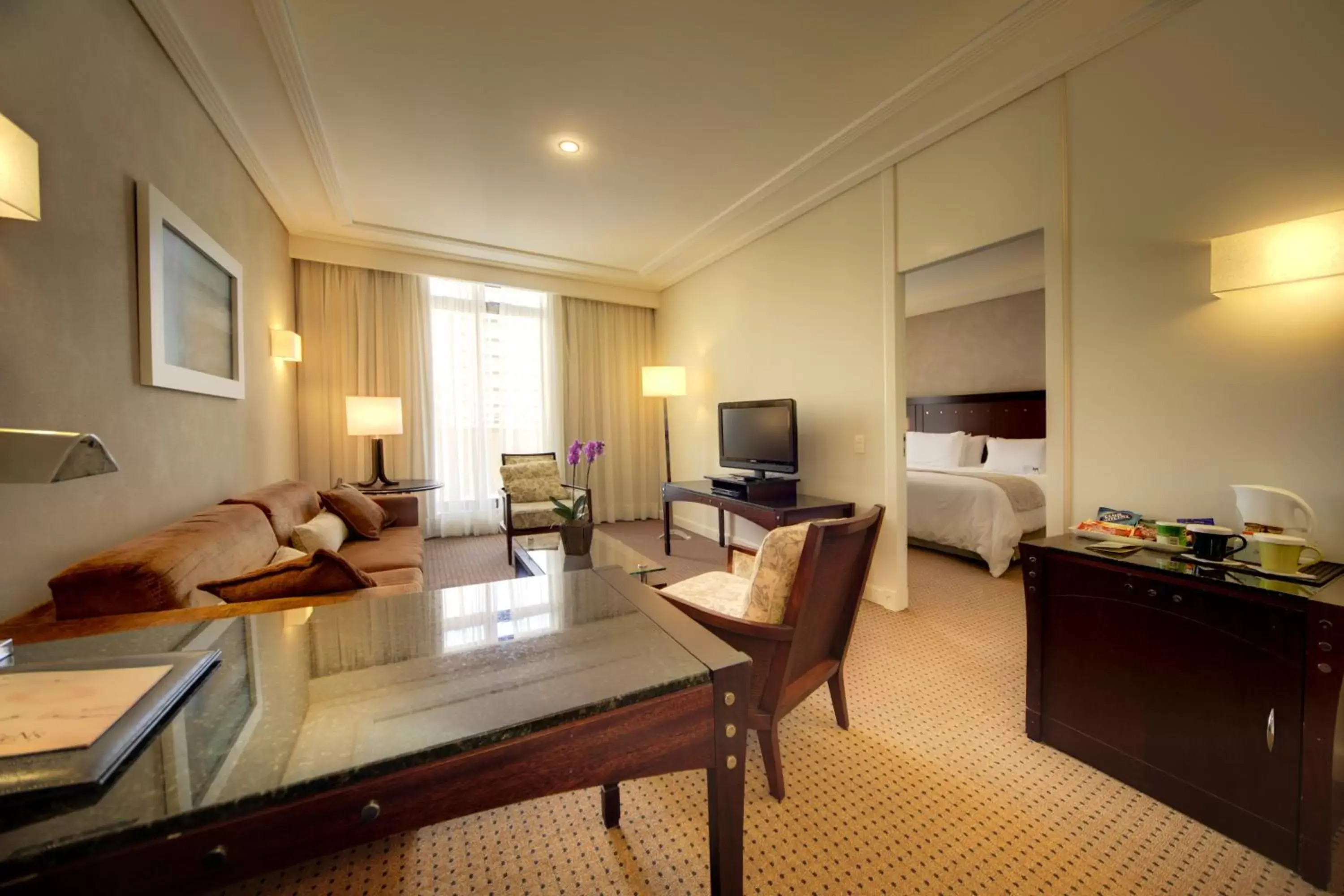 Living room, Seating Area in Radisson Hotel Curitiba