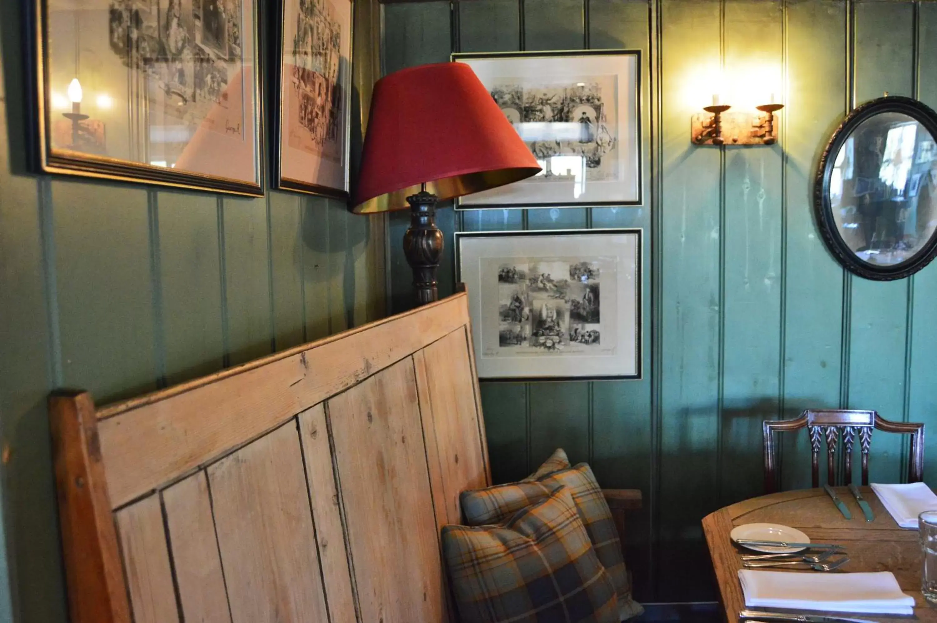 Decorative detail, Seating Area in The Anchor Inn