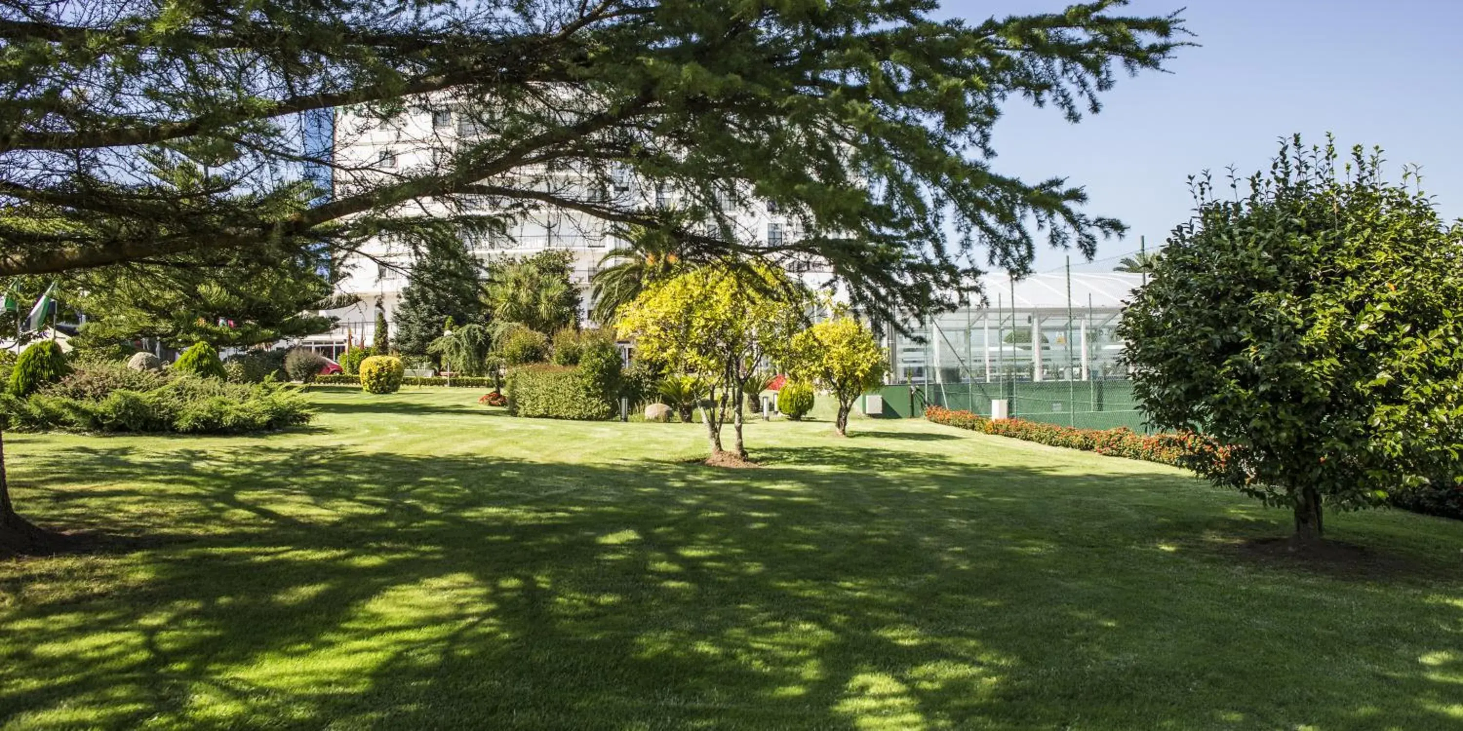 Garden in Nuevo Astur Spa