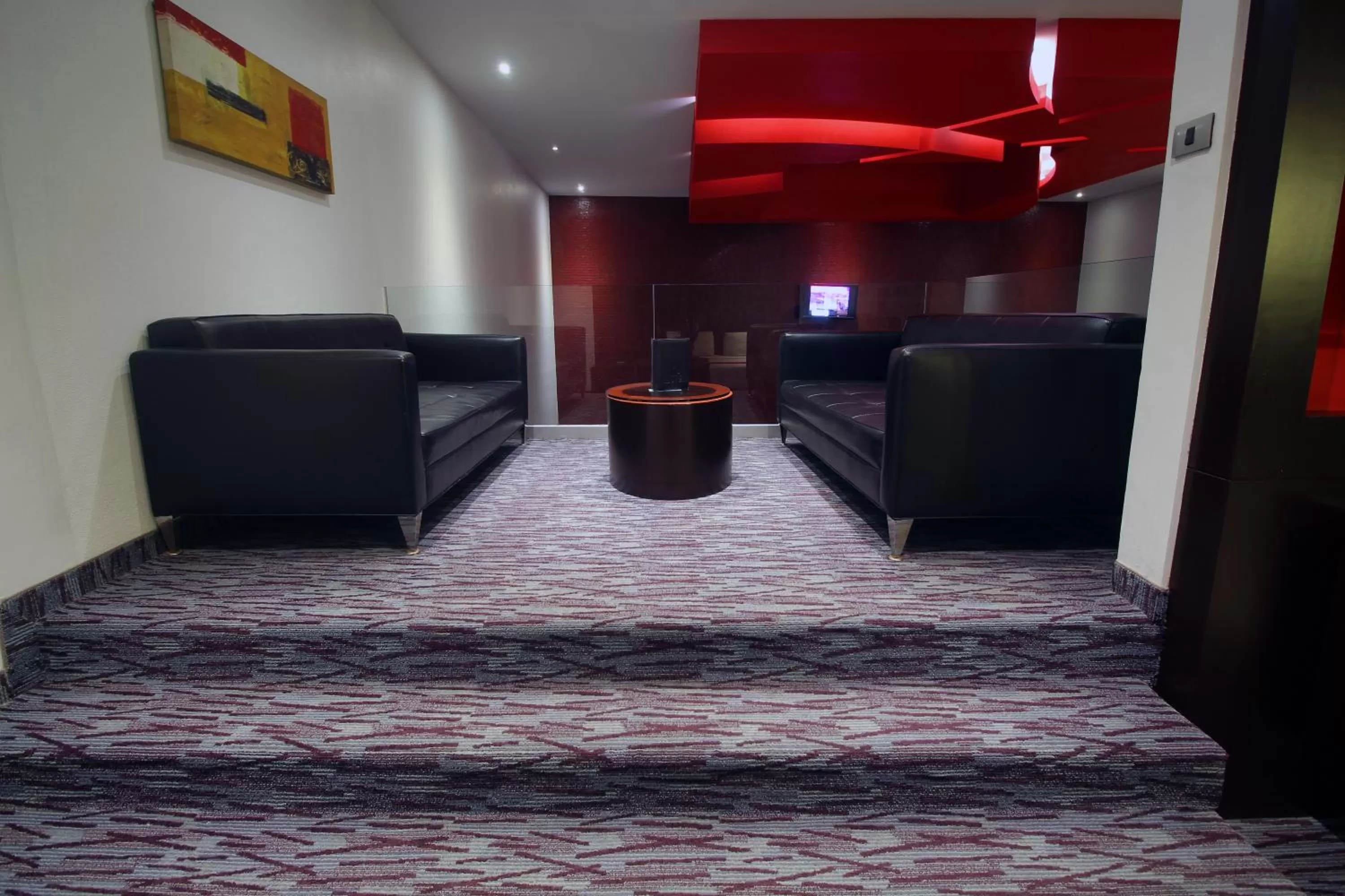 Living room in Motel Via