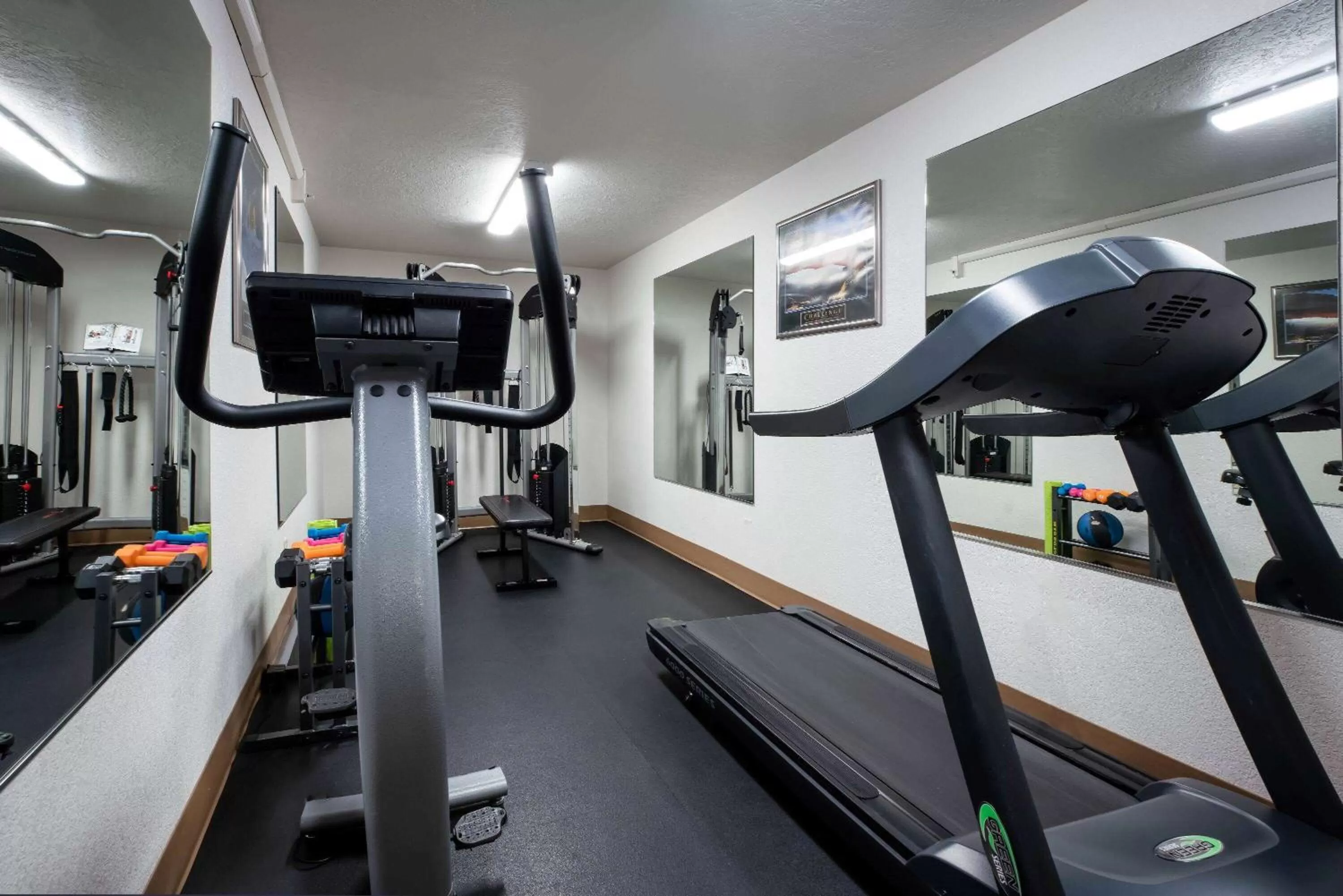 Fitness centre/facilities in La Quinta Inn by Wyndham Bend