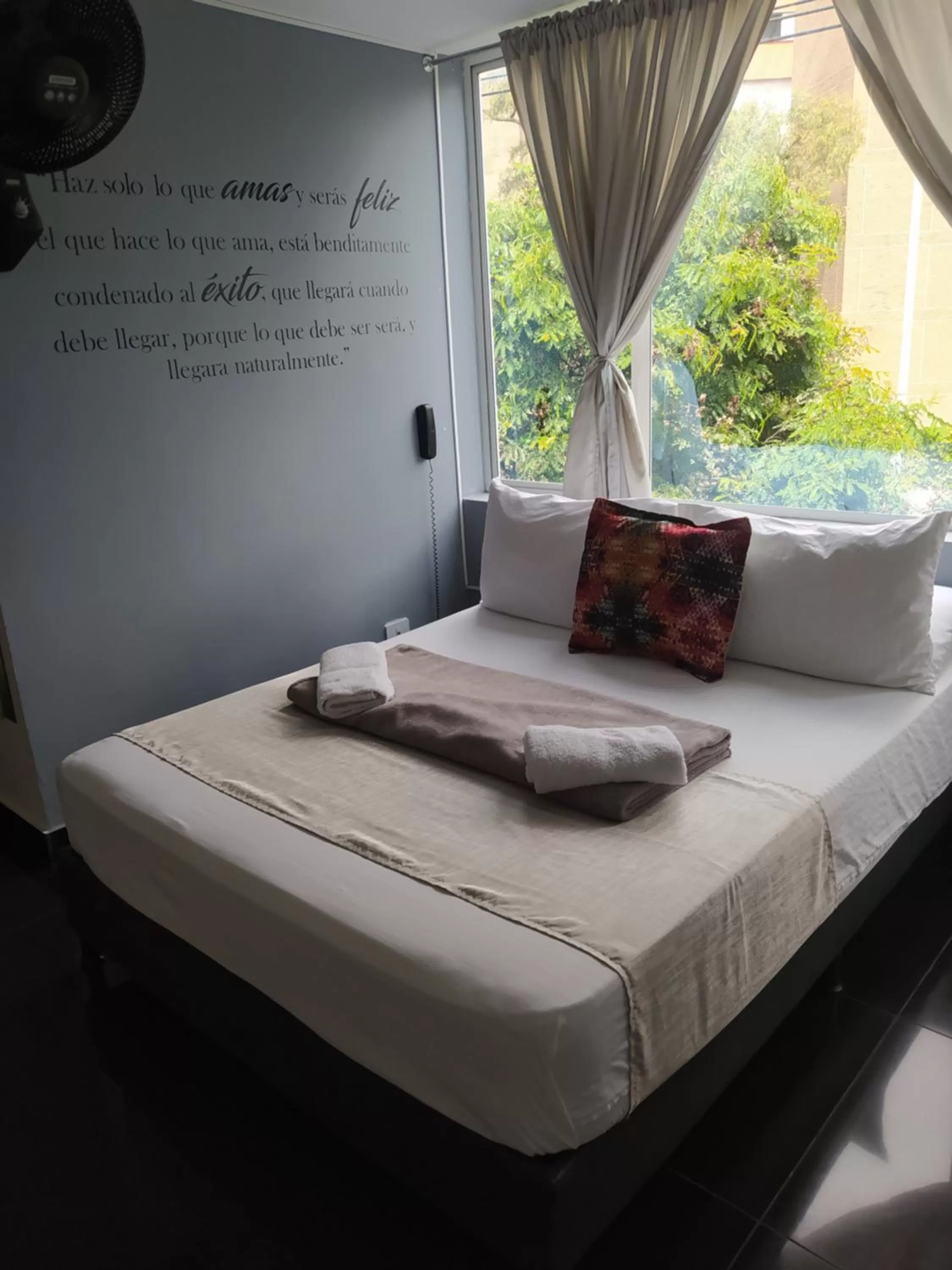 Bed in Hotel Aura Medellin