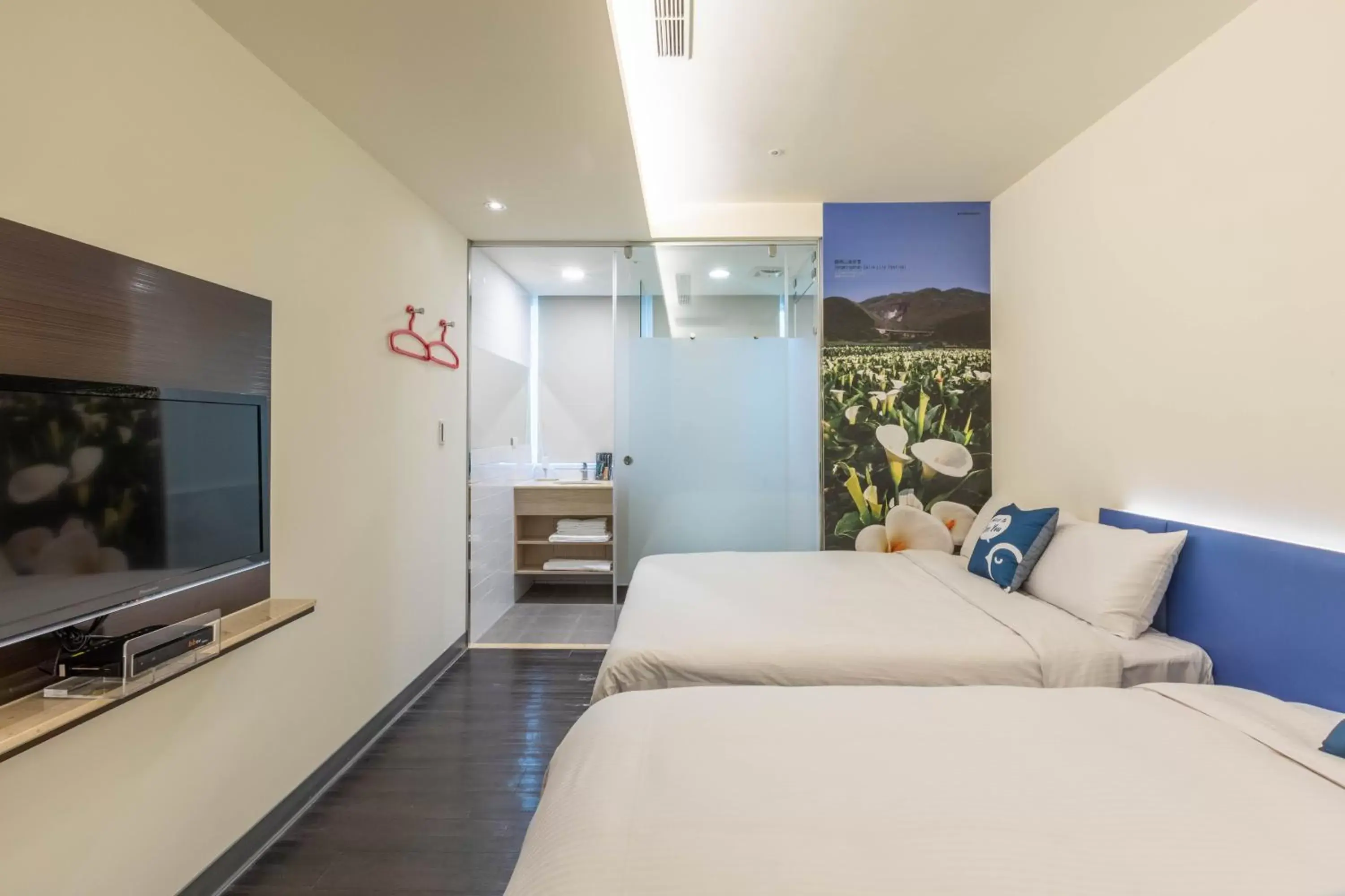 Photo of the whole room, Bed in CU Hotel Taipei Photo of the whole room, Bed in CU Hotel Taipei