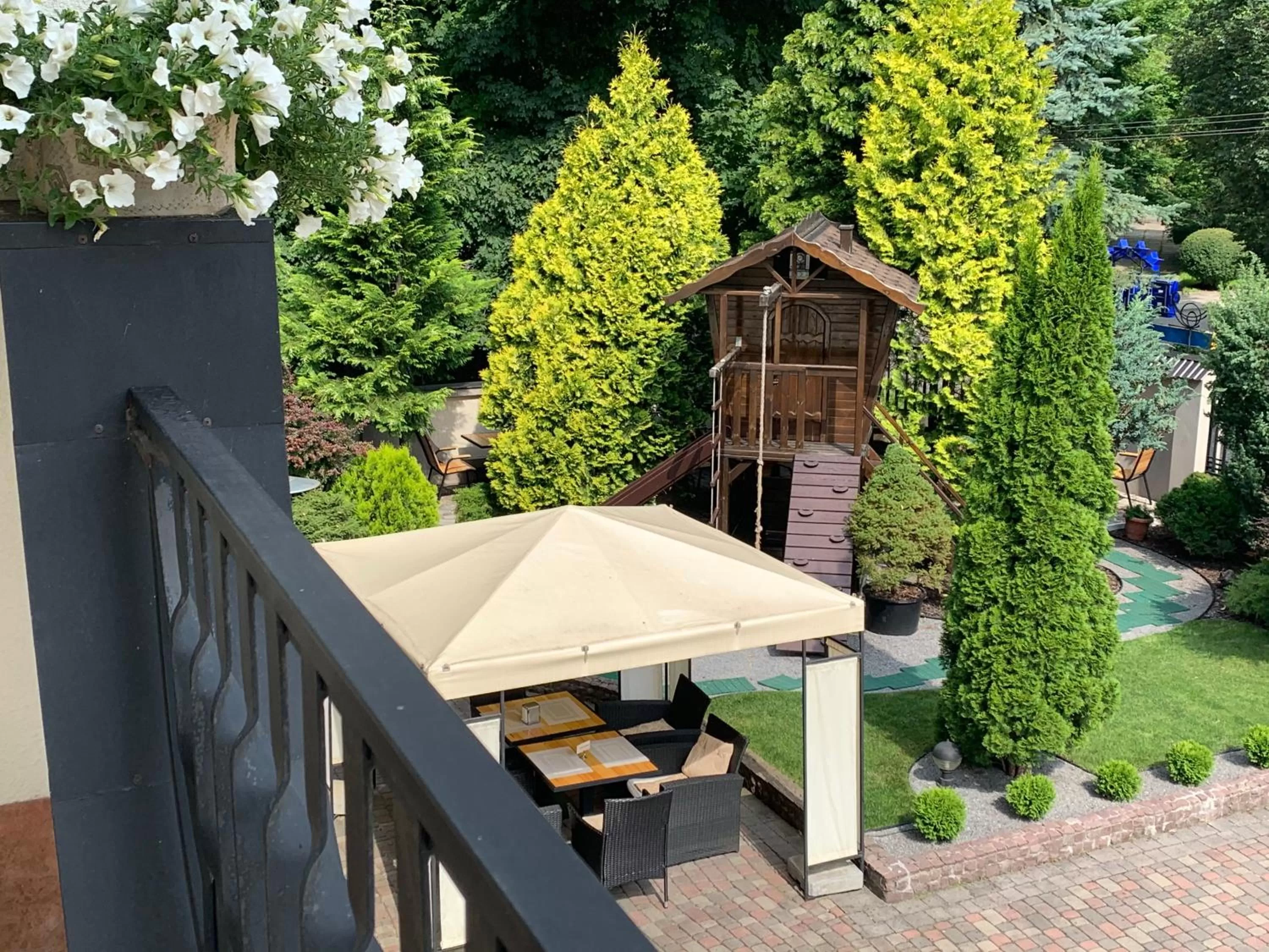 Patio in Eney Boutique Hotel