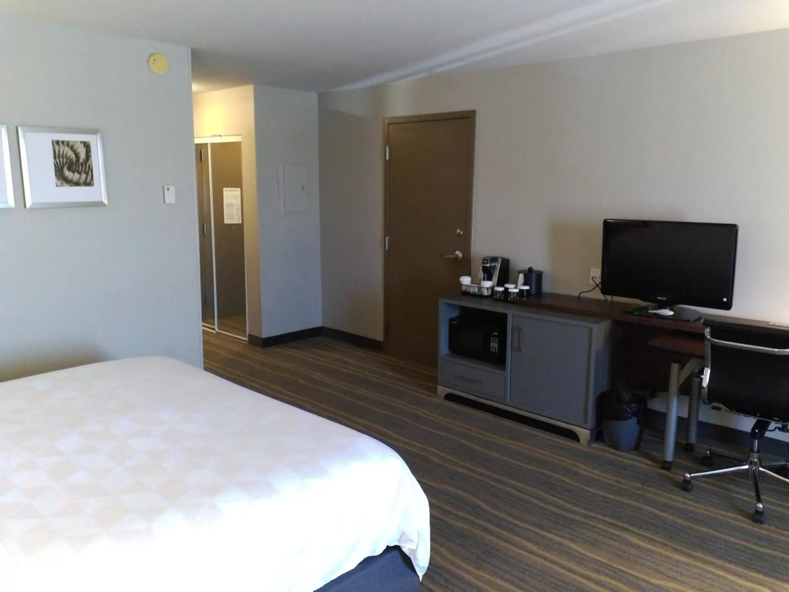 TV and multimedia, Bed in Holiday Inn Hotel and Suites Albuquerque - North Interstate 25, an IHG Hotel