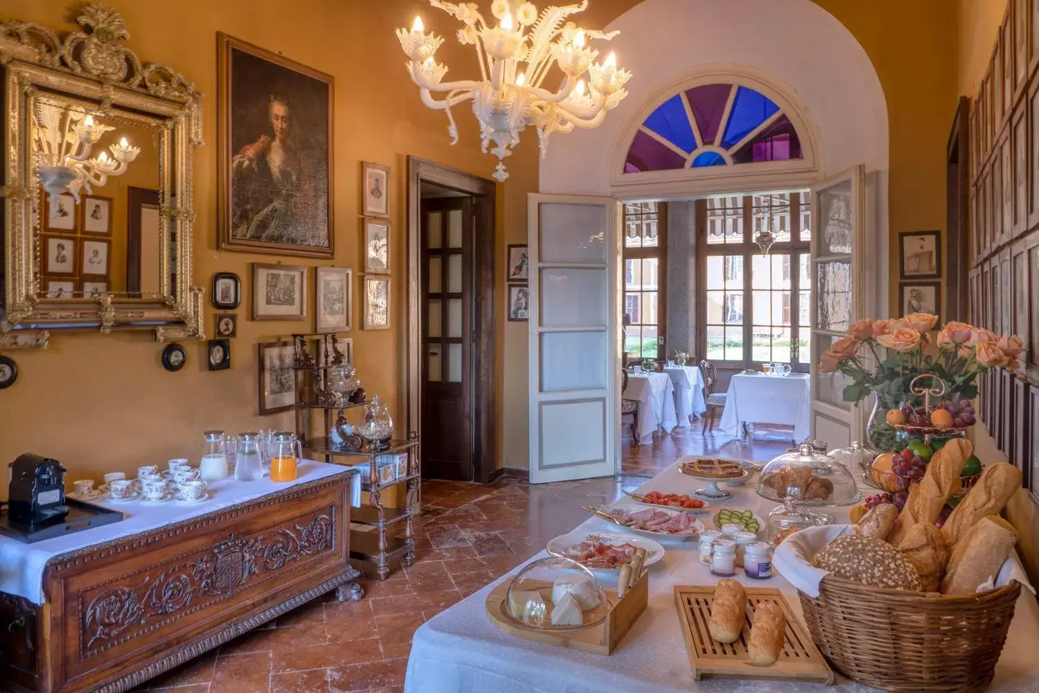 Breakfast in Palazzo Cavagna Sangiuliani