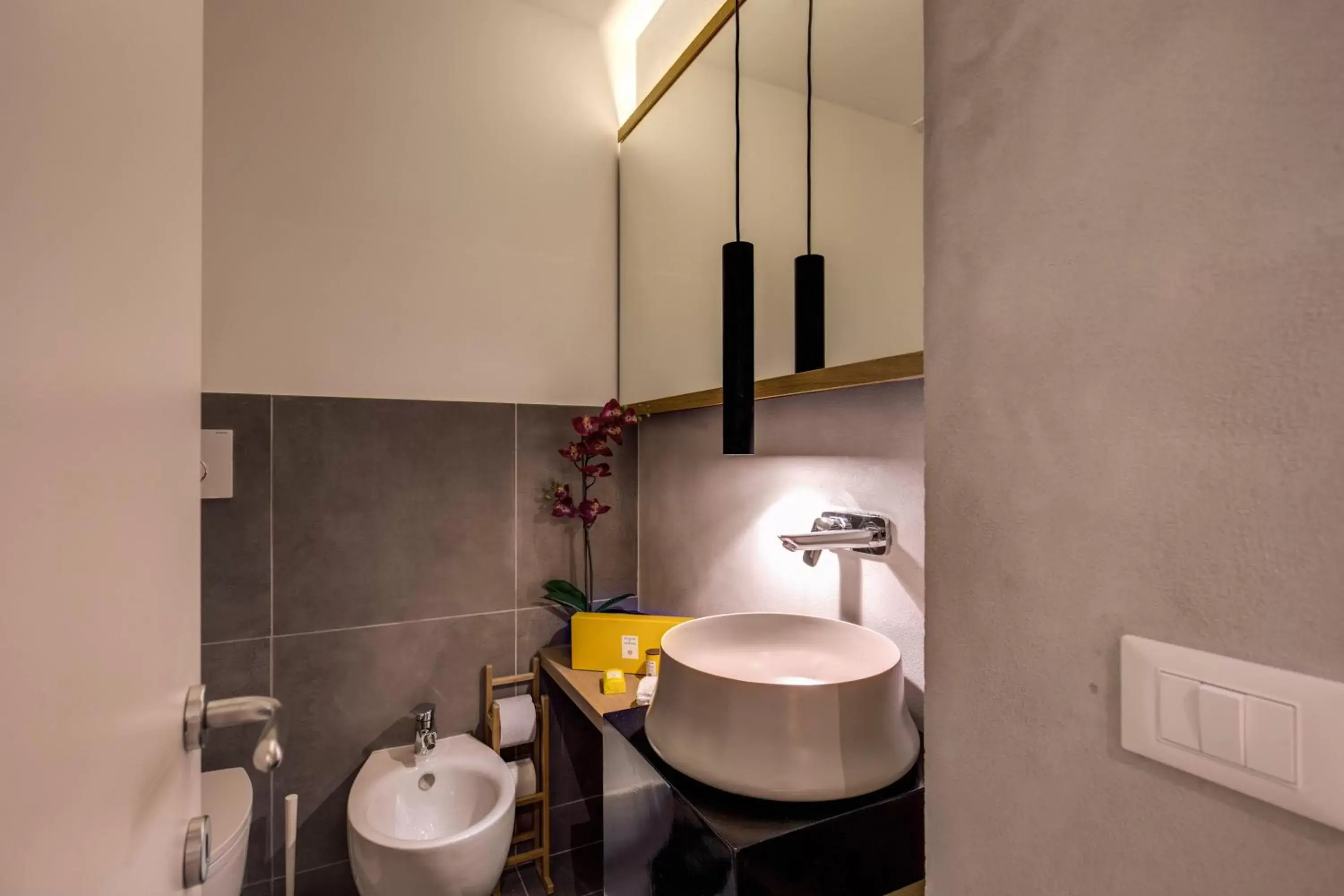 Bathroom in The Spanish Suite Piazza di Spagna