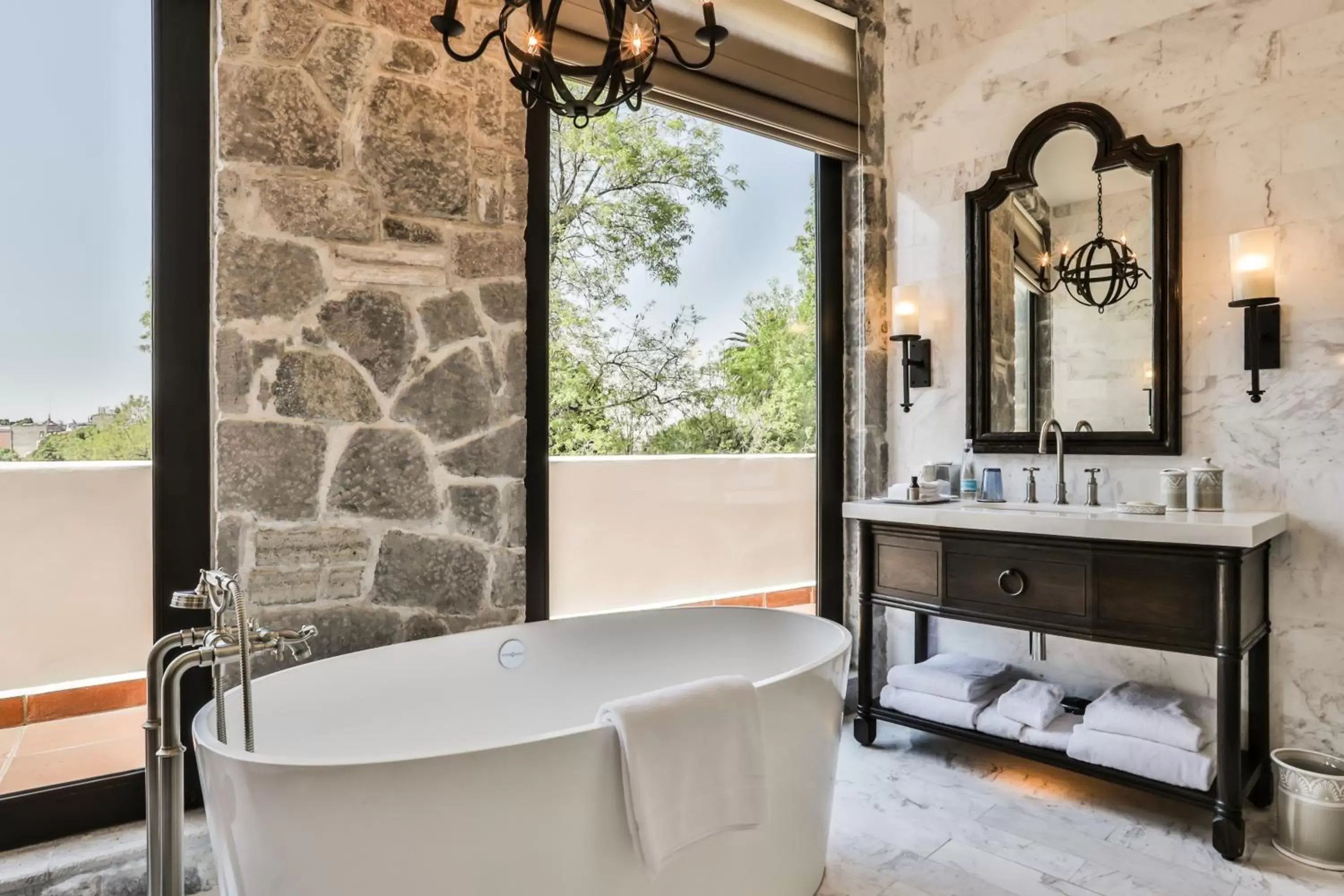 Bath, Bathroom in Banyan Tree Puebla