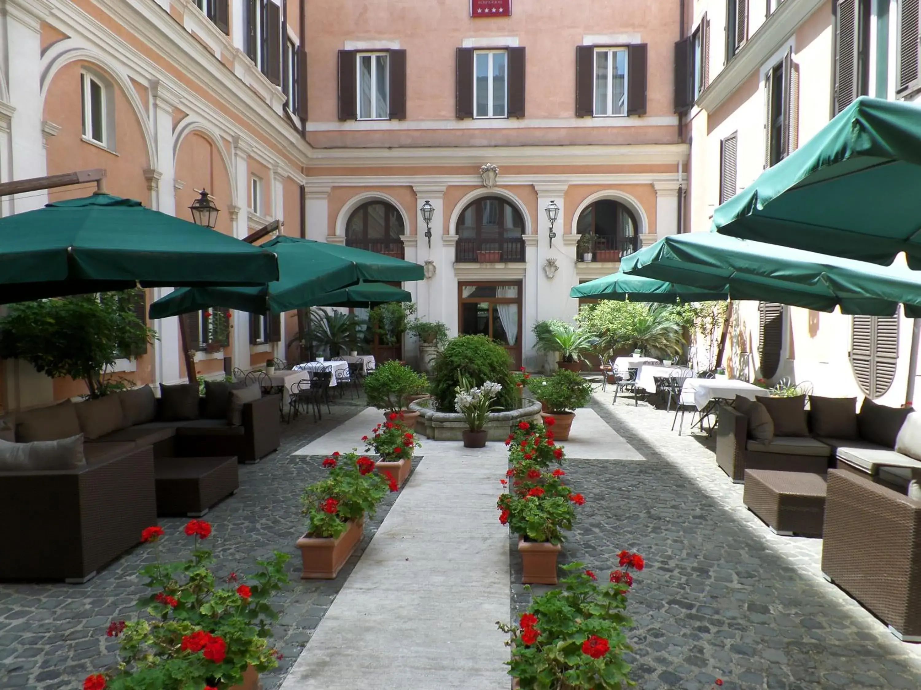 Garden in Antico Palazzo Rospigliosi