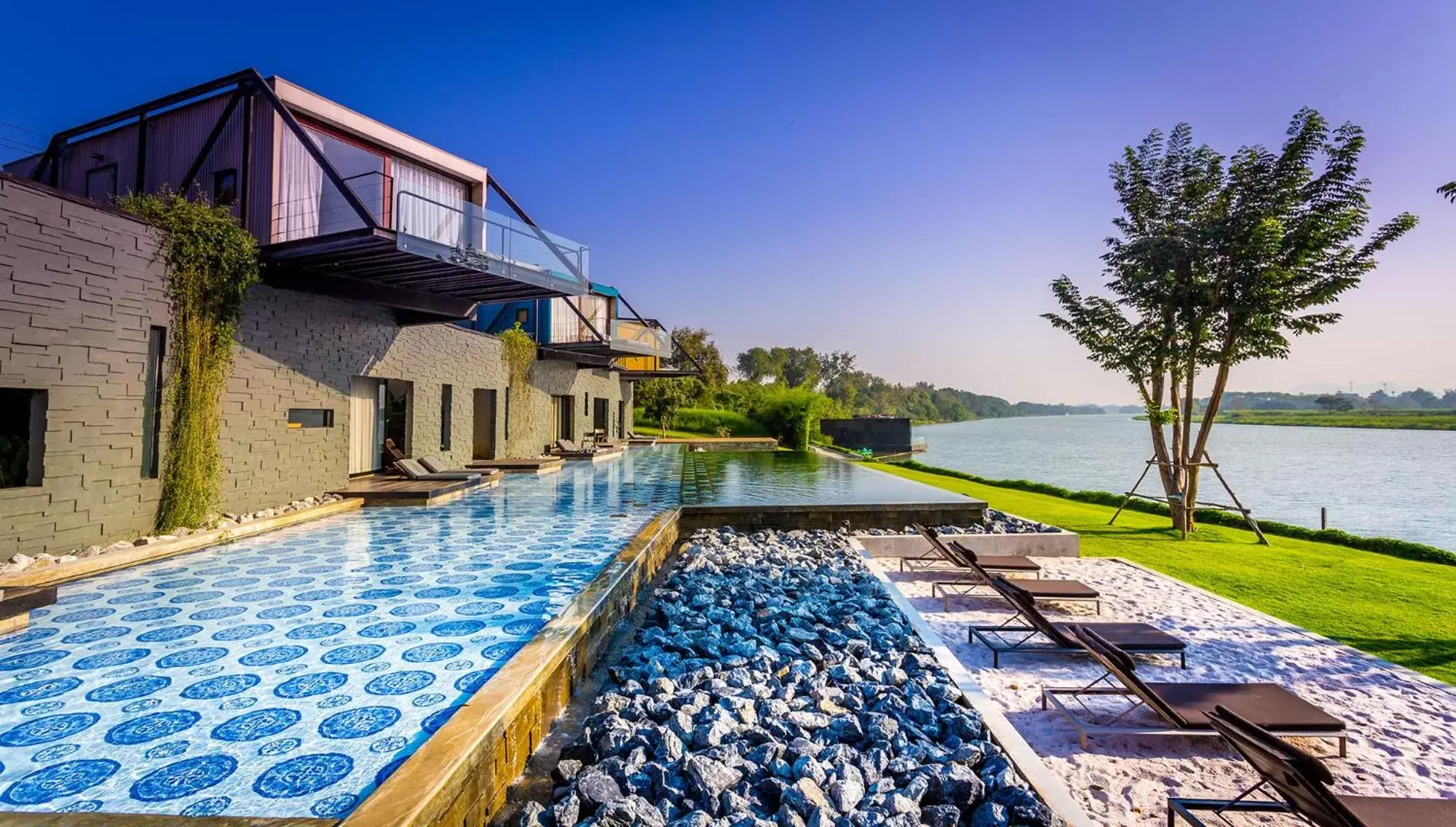 Swimming Pool in Cross River Kwai