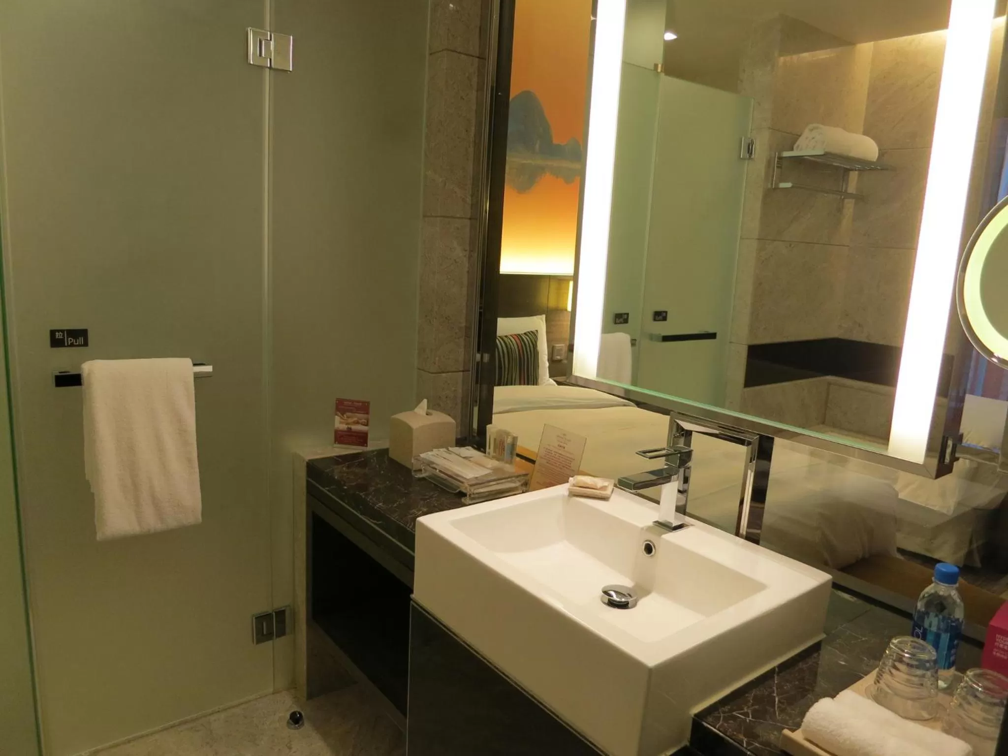 Bathroom in Crowne Plaza Hong Kong Kowloon East by IHG