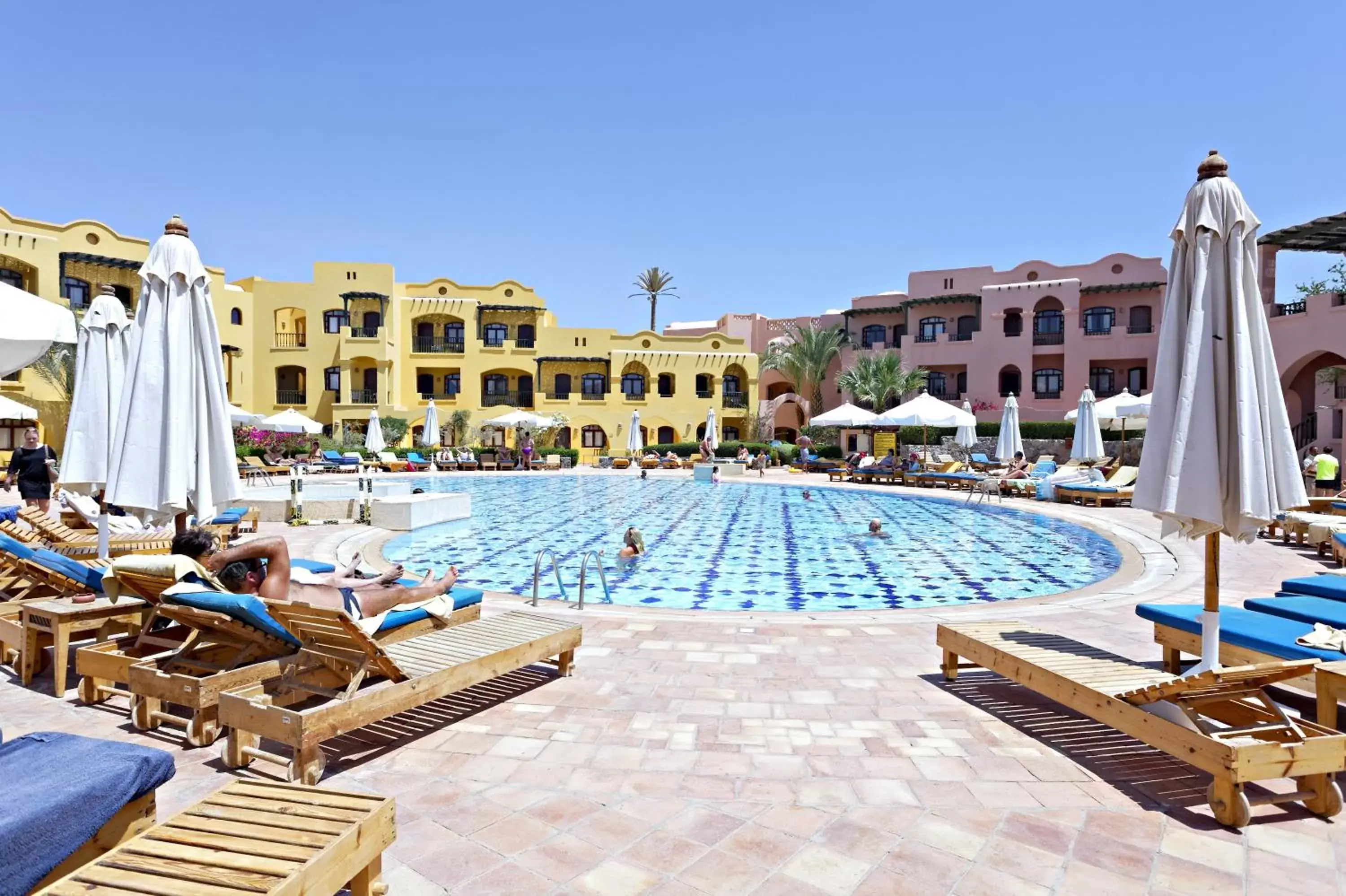 Swimming pool in Three Corners Rihana Resort El Gouna Swimming pool in Three Corners Rihana Resort El Gouna