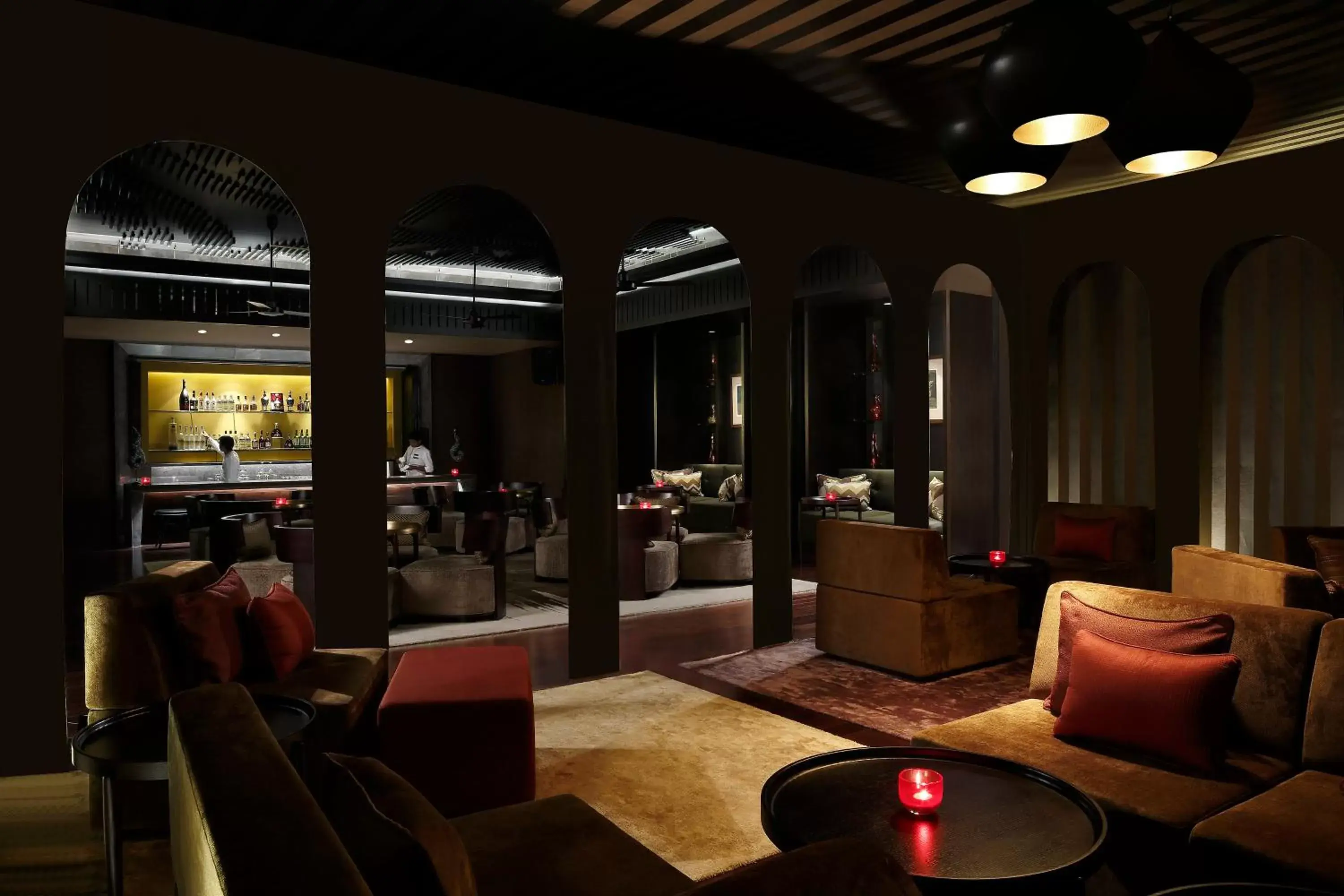 Lounge or bar, Lounge/Bar in InterContinental Chennai Mahabalipuram Resort, an IHG Hotel