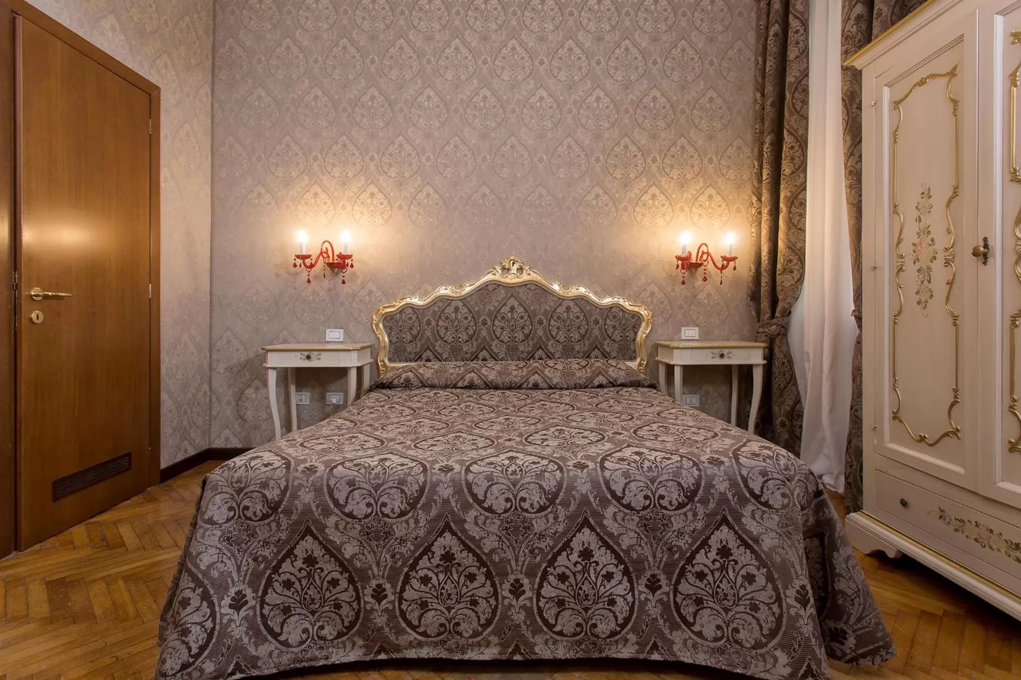 Bed in Hotel Mezzo Pozzo