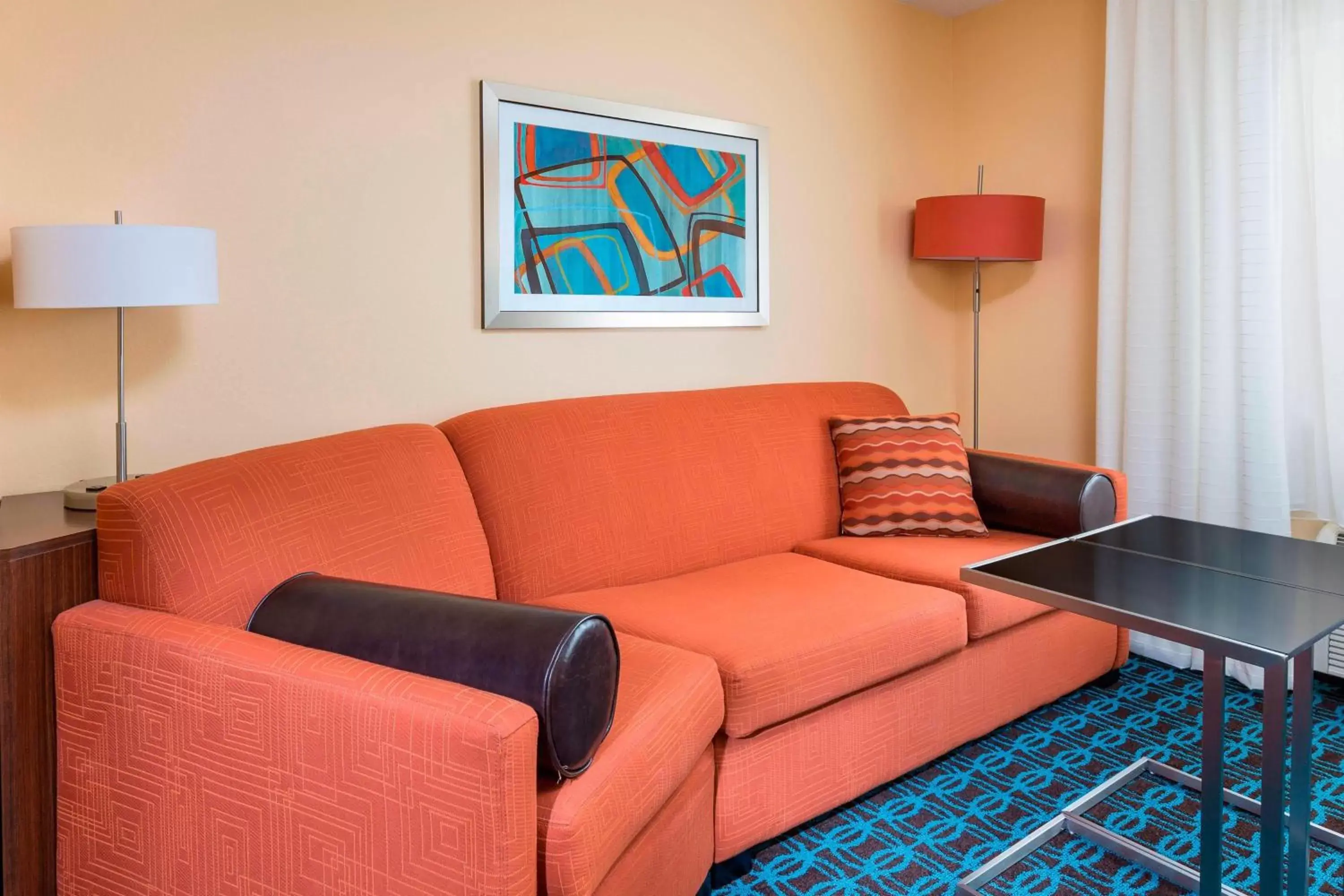 Living room, Seating Area in Fairfield Inn & Suites Lincoln