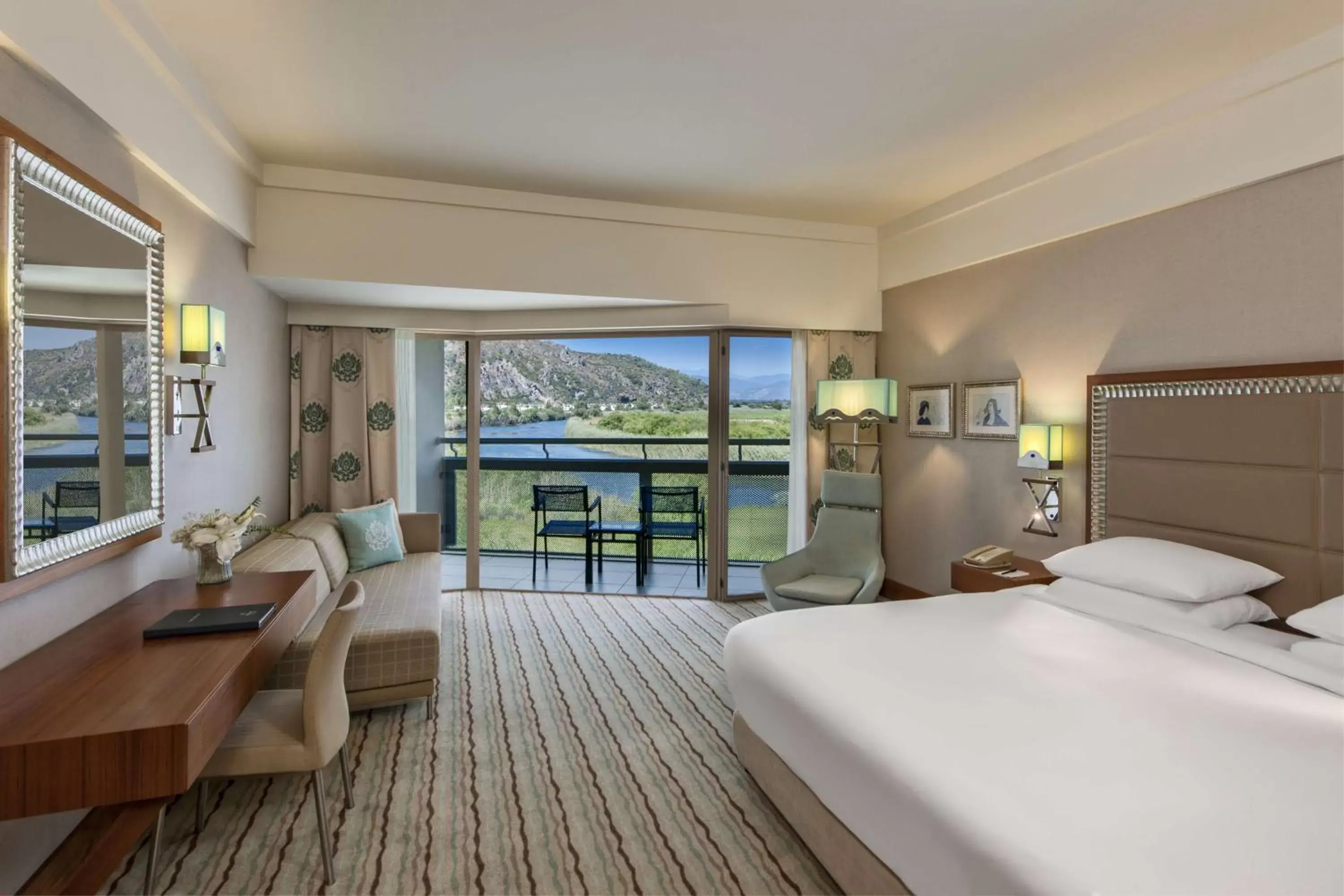 King Guest Room with River View in Hilton Dalaman Sarigerme Resort & Spa