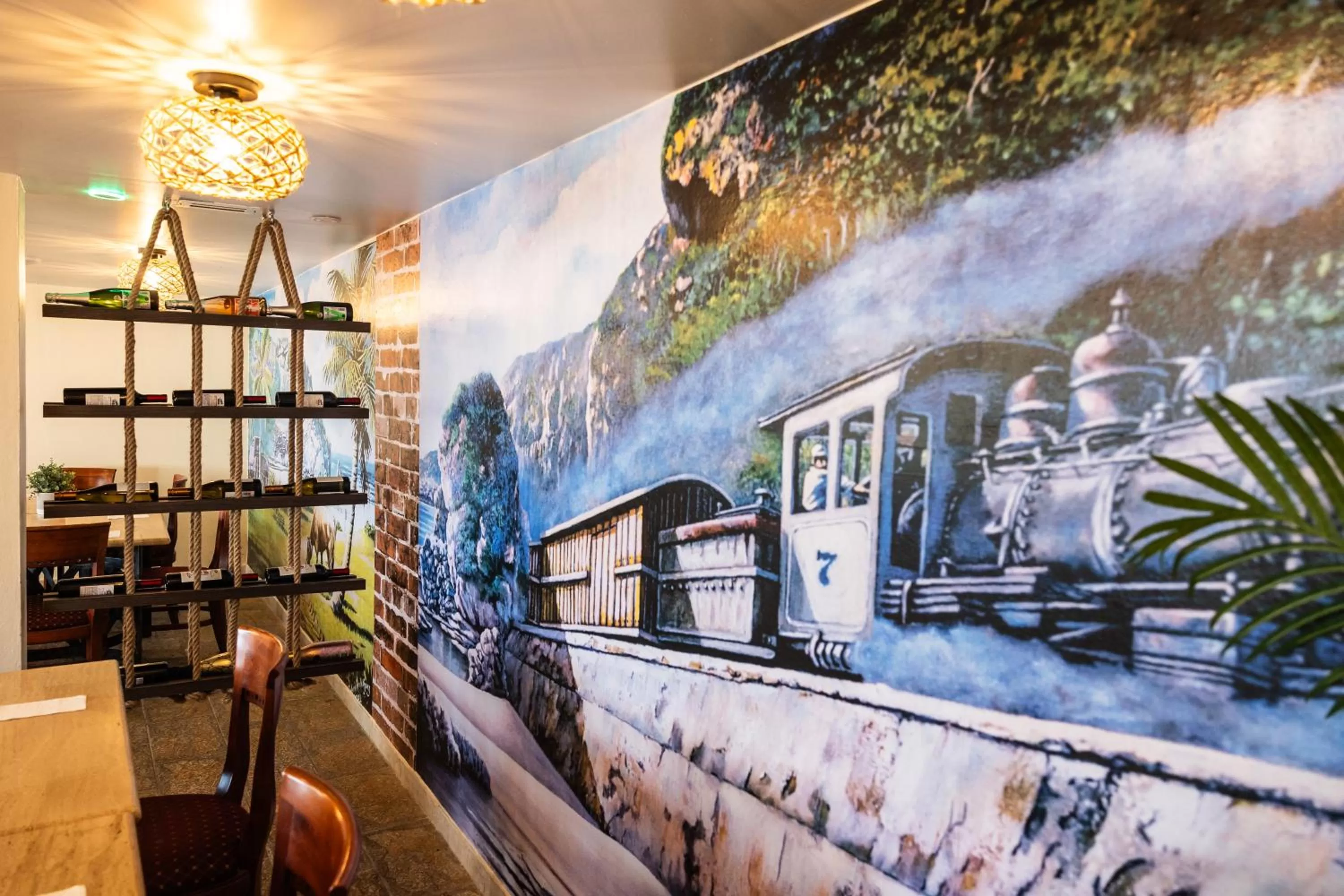 Decorative detail in Hotel El Guajataca