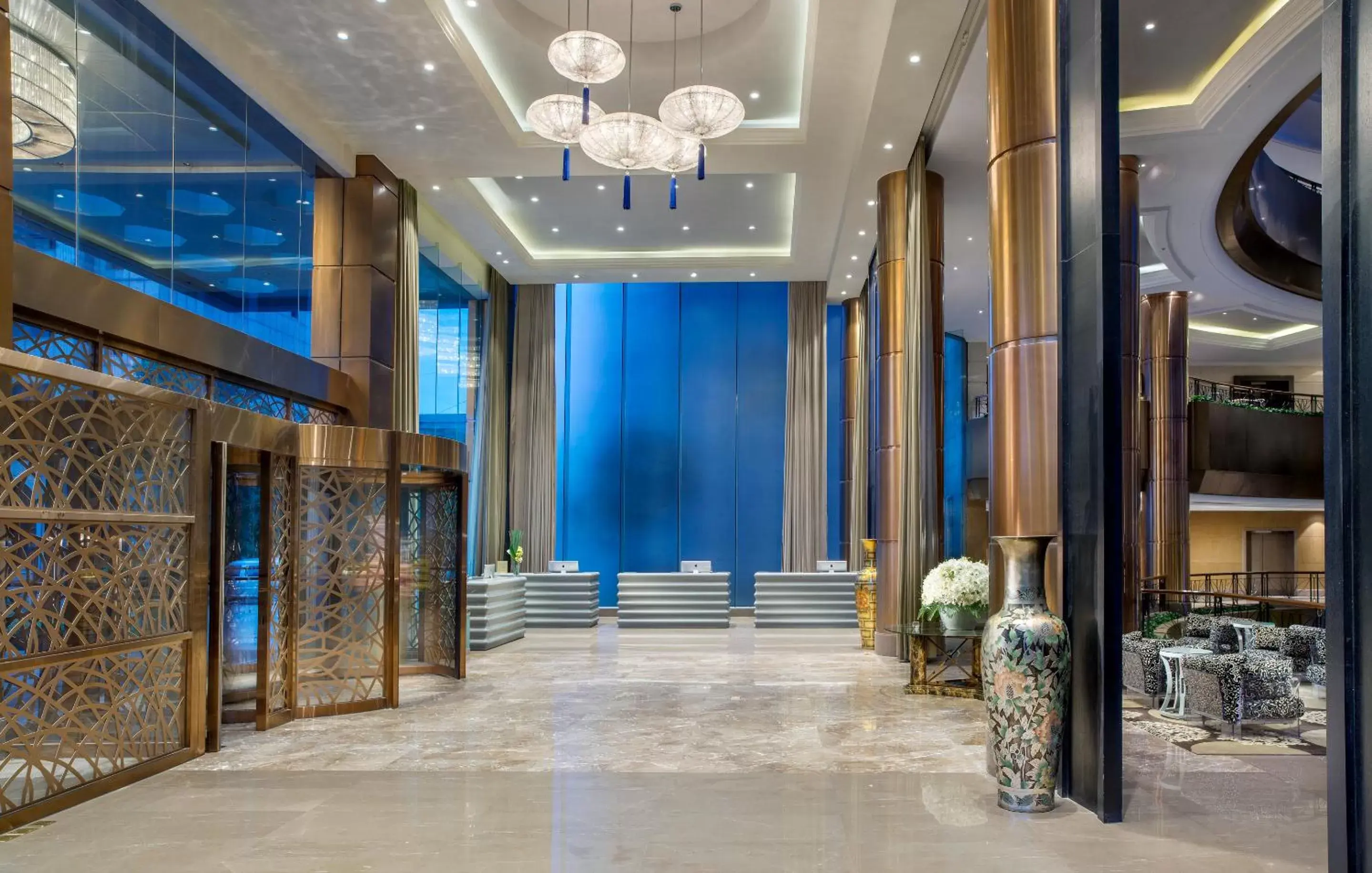 Lobby or reception in Sofitel Zhengzhou International