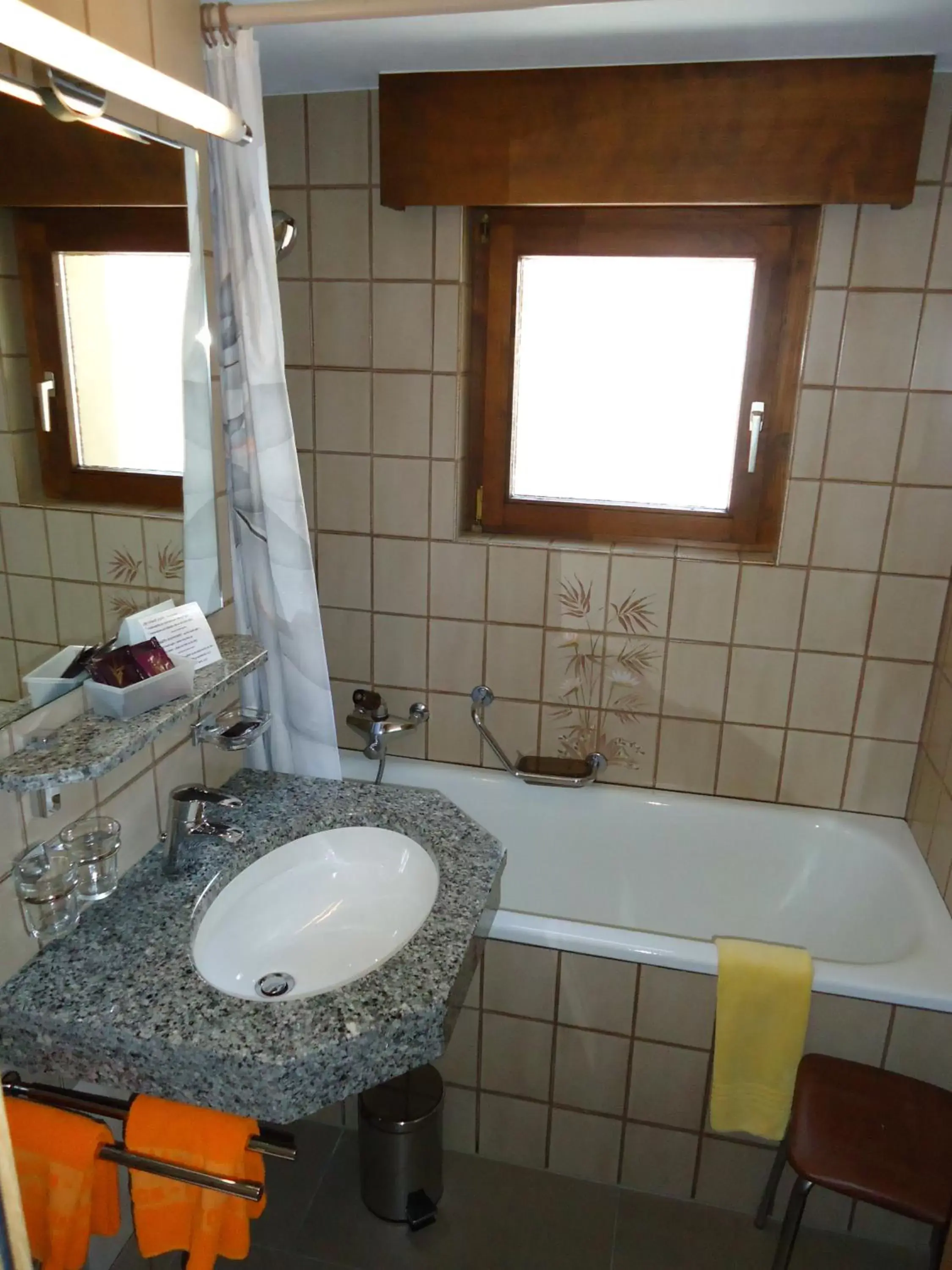 Bathroom in Hotel Monte-Moro