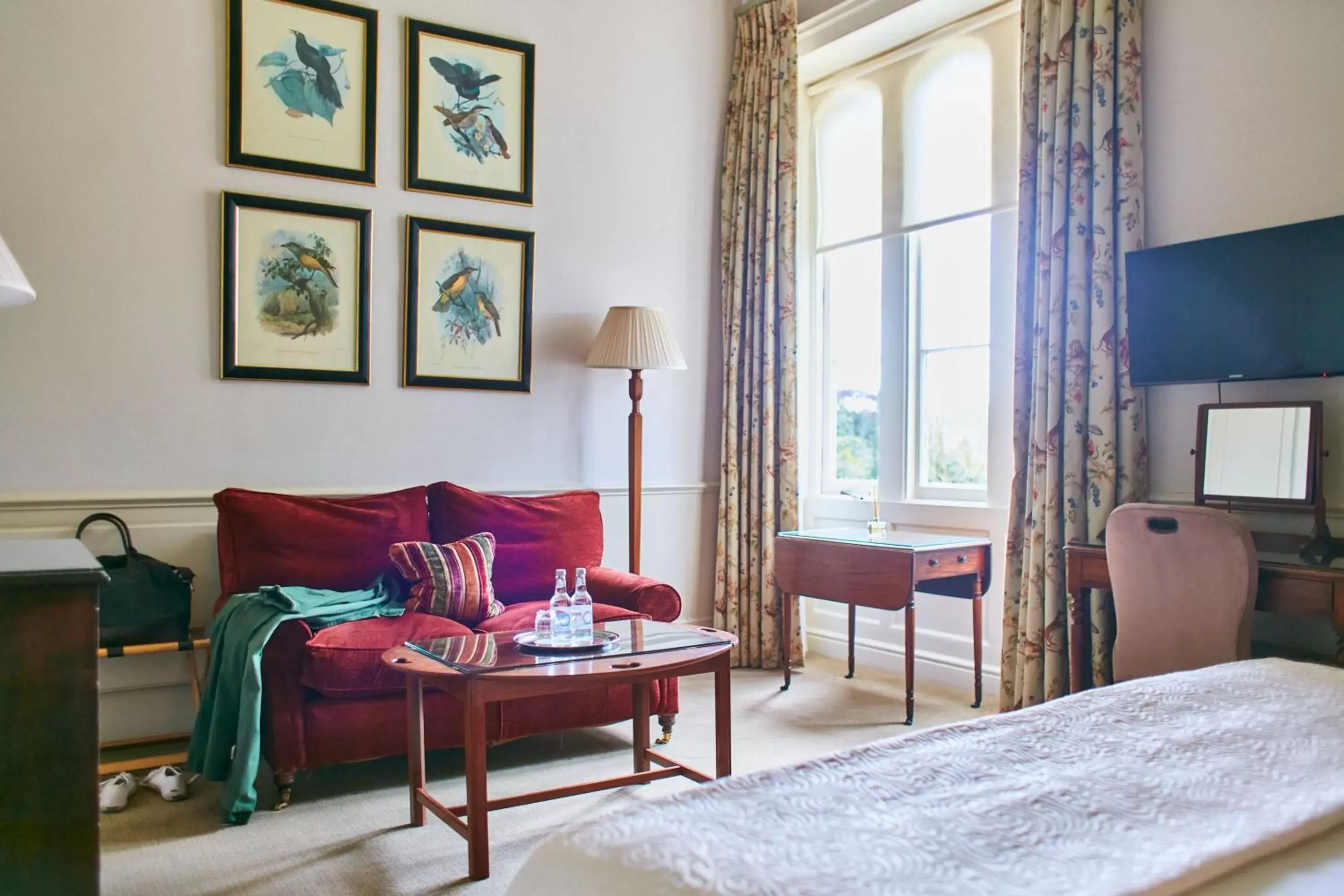 Bedroom, Seating Area in The Bath Priory - A Relais & Chateaux Hotel