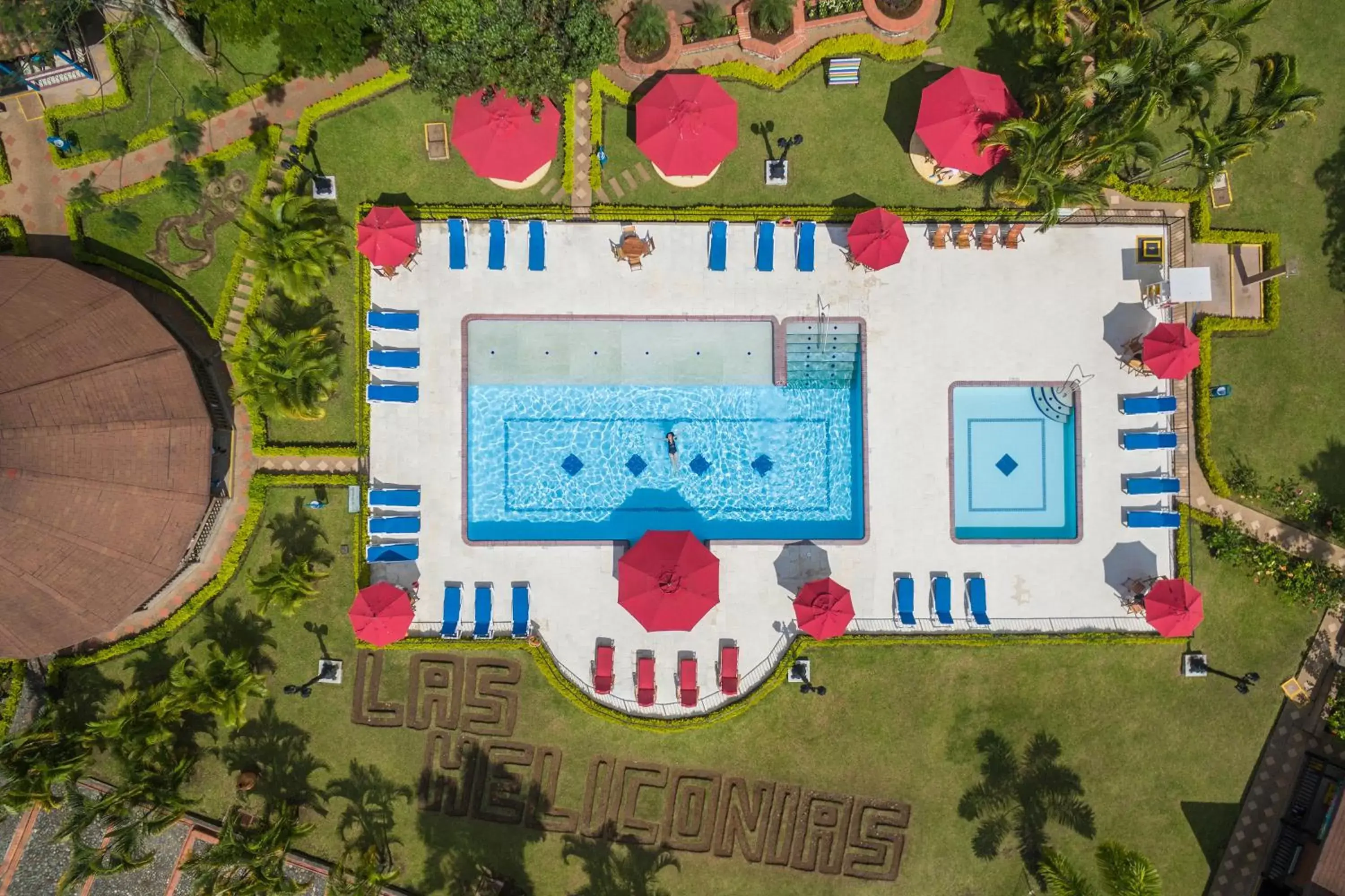 Bird's eye view, Floor Plan in Decameron Las Heliconias - All Inclusive