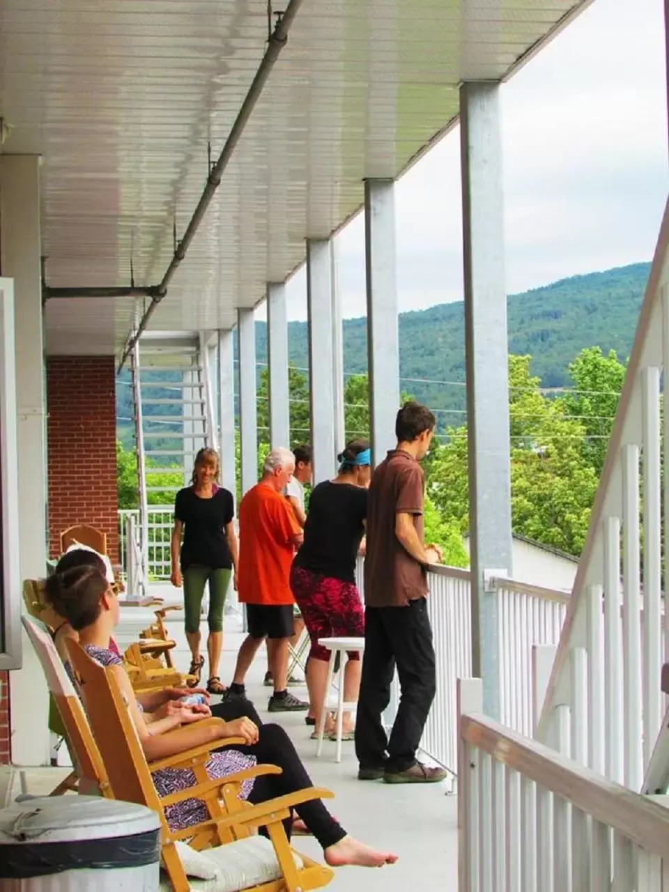 Balcony/Terrace in Auberge de Jeunesse des Balcons